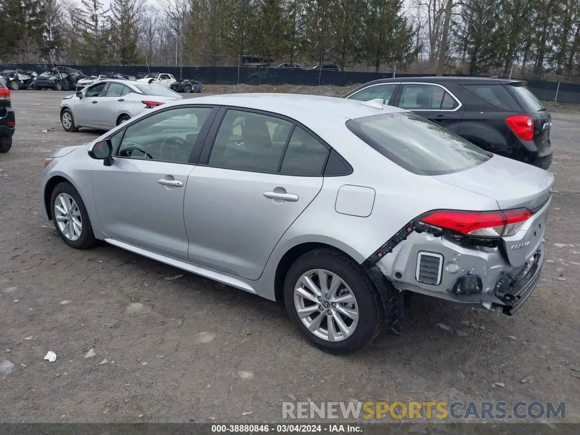 3 Photograph of a damaged car JTDB4MEE0P3010433 TOYOTA COROLLA 2023