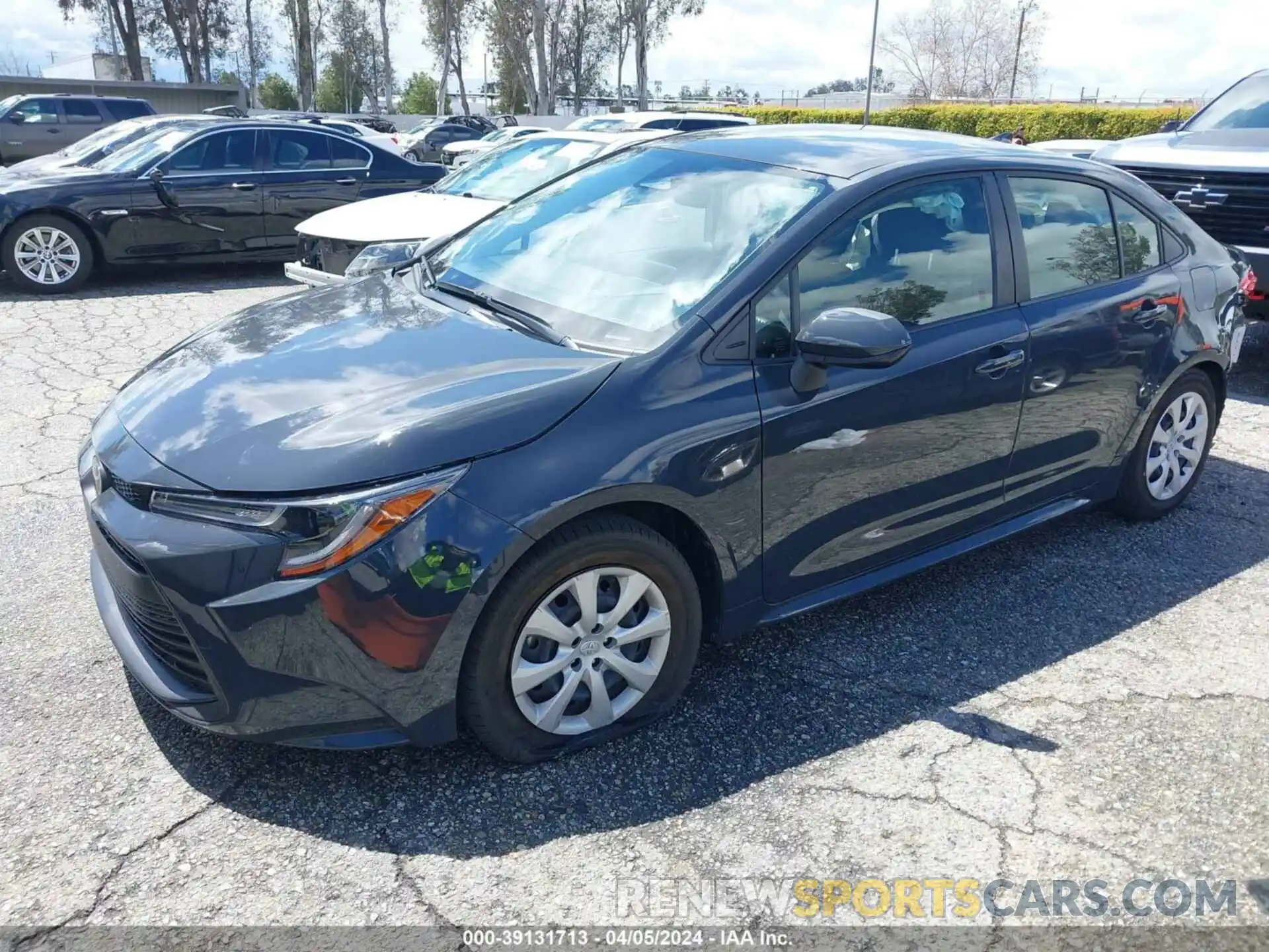 2 Photograph of a damaged car JTDB4MEE0P3010626 TOYOTA COROLLA 2023