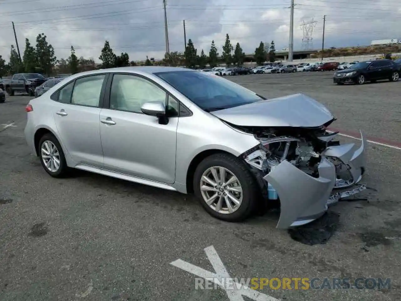 4 Photograph of a damaged car JTDB4MEE0P3015602 TOYOTA COROLLA 2023