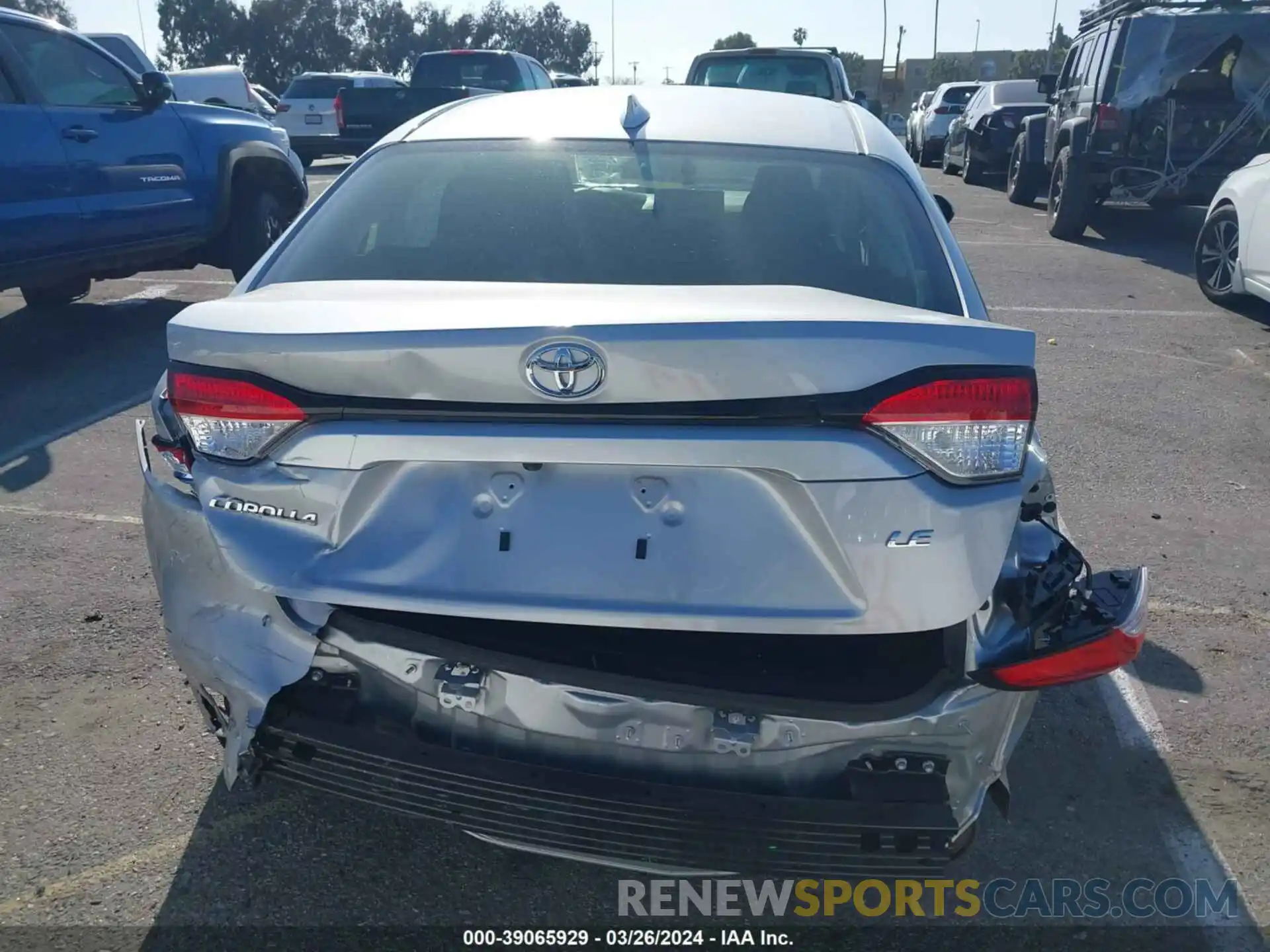 16 Photograph of a damaged car JTDB4MEE0PJ007401 TOYOTA COROLLA 2023