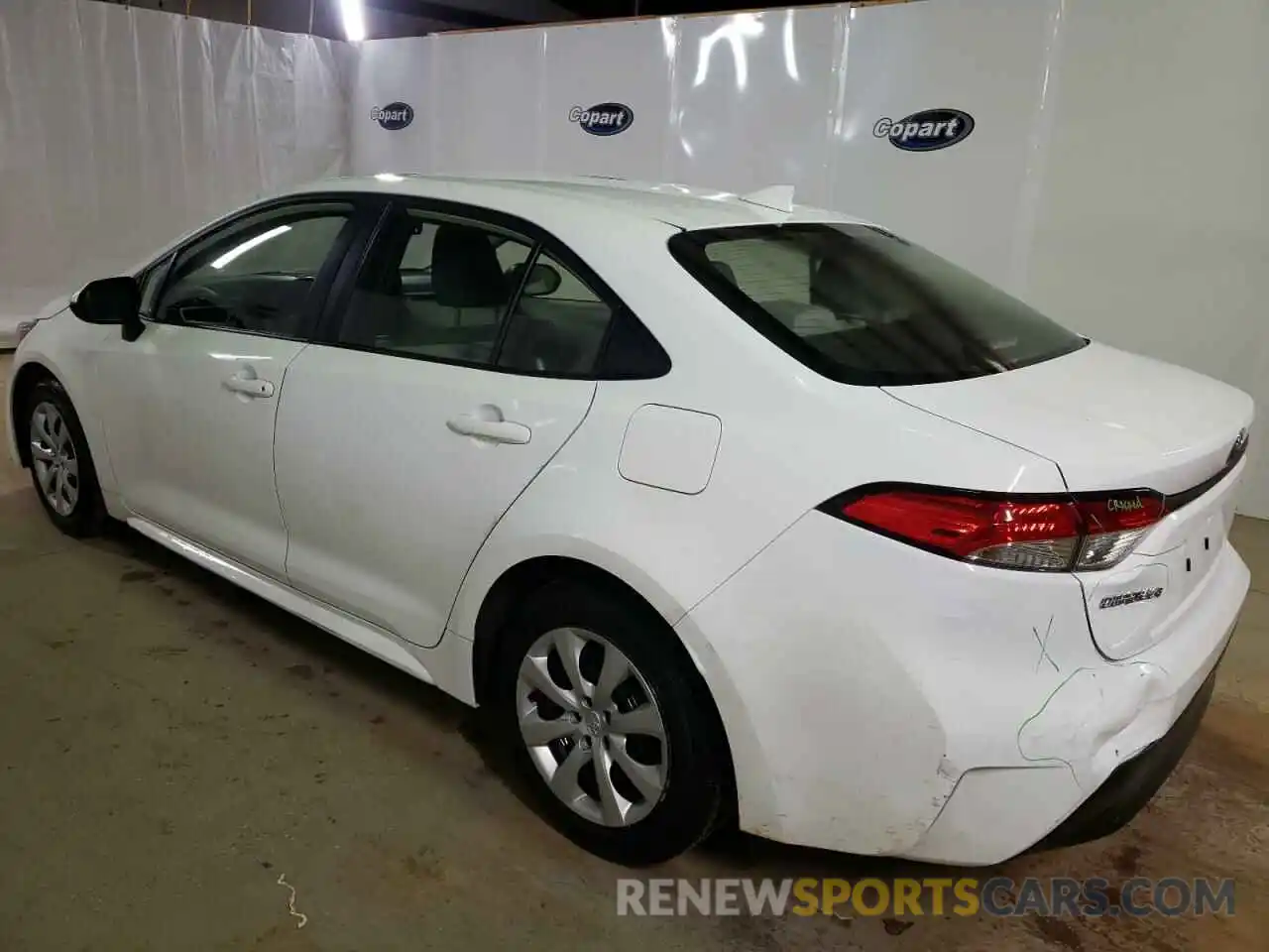 2 Photograph of a damaged car JTDB4MEE1P3001093 TOYOTA COROLLA 2023