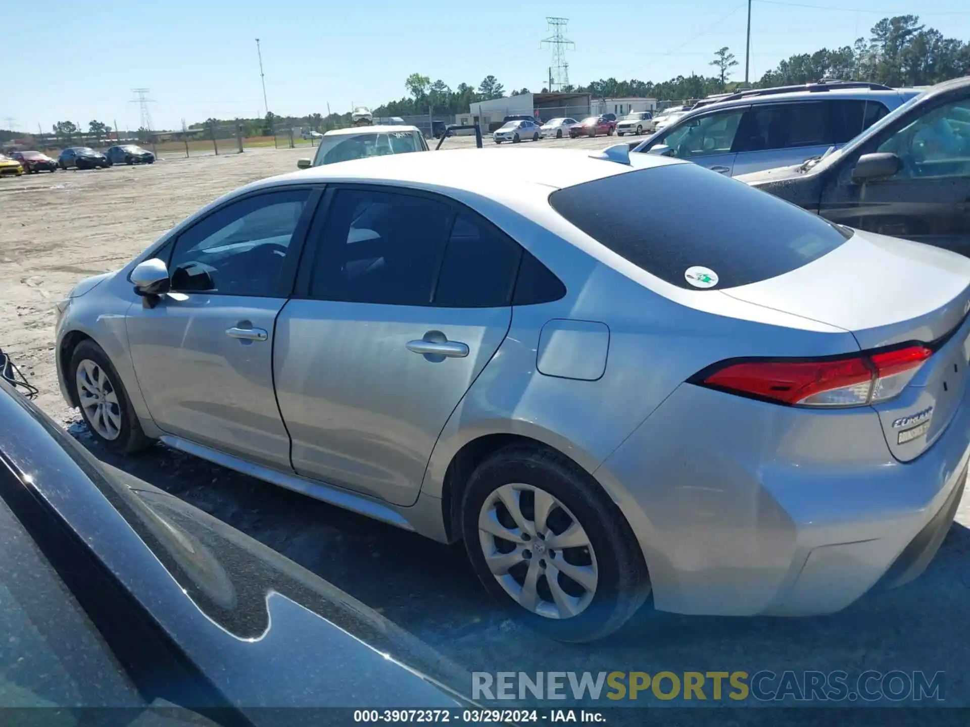 14 Photograph of a damaged car JTDB4MEE1PJ003857 TOYOTA COROLLA 2023