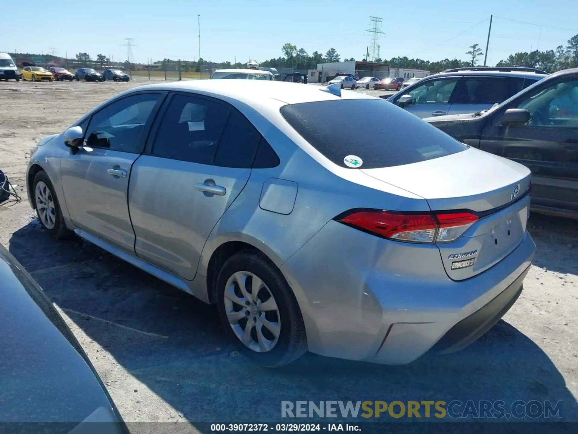 3 Photograph of a damaged car JTDB4MEE1PJ003857 TOYOTA COROLLA 2023