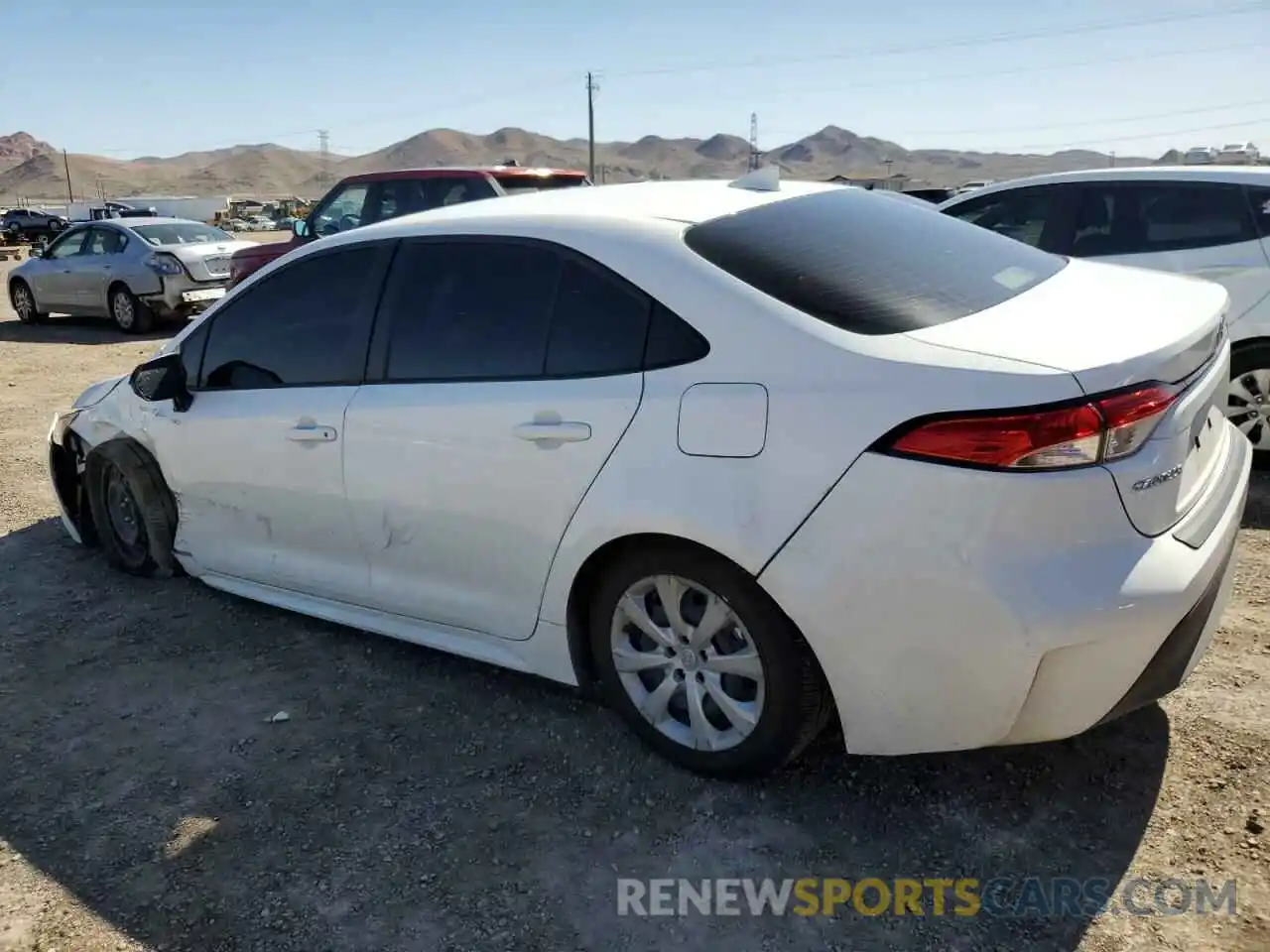 2 Photograph of a damaged car JTDB4MEE2P3001359 TOYOTA COROLLA 2023