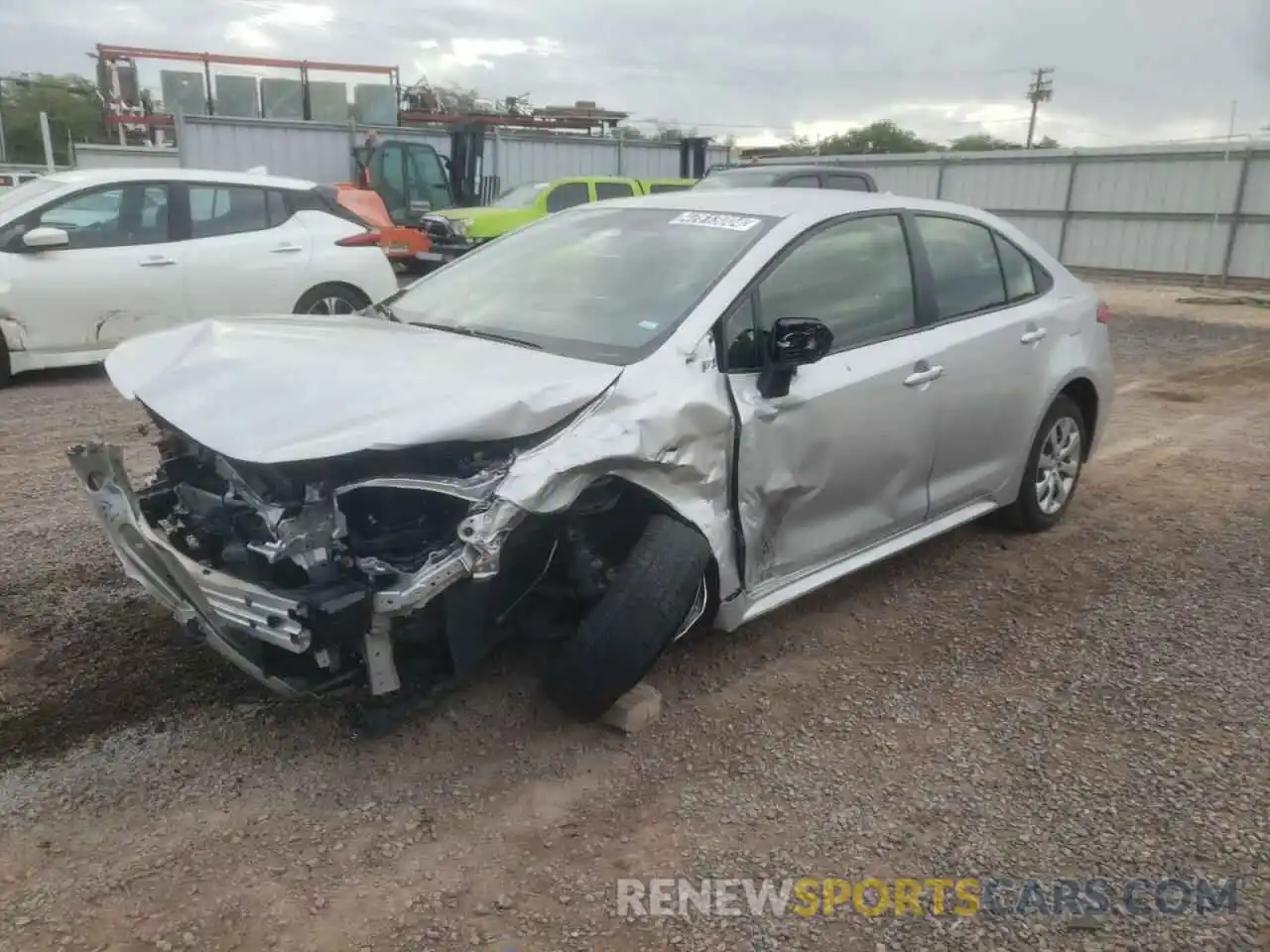 1 Photograph of a damaged car JTDB4MEE2PJ001762 TOYOTA COROLLA 2023