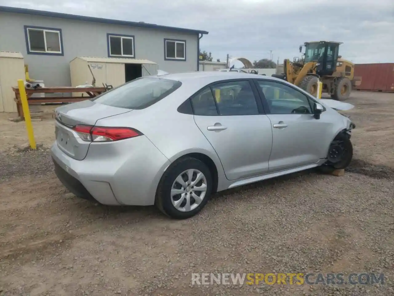 3 Photograph of a damaged car JTDB4MEE2PJ001762 TOYOTA COROLLA 2023