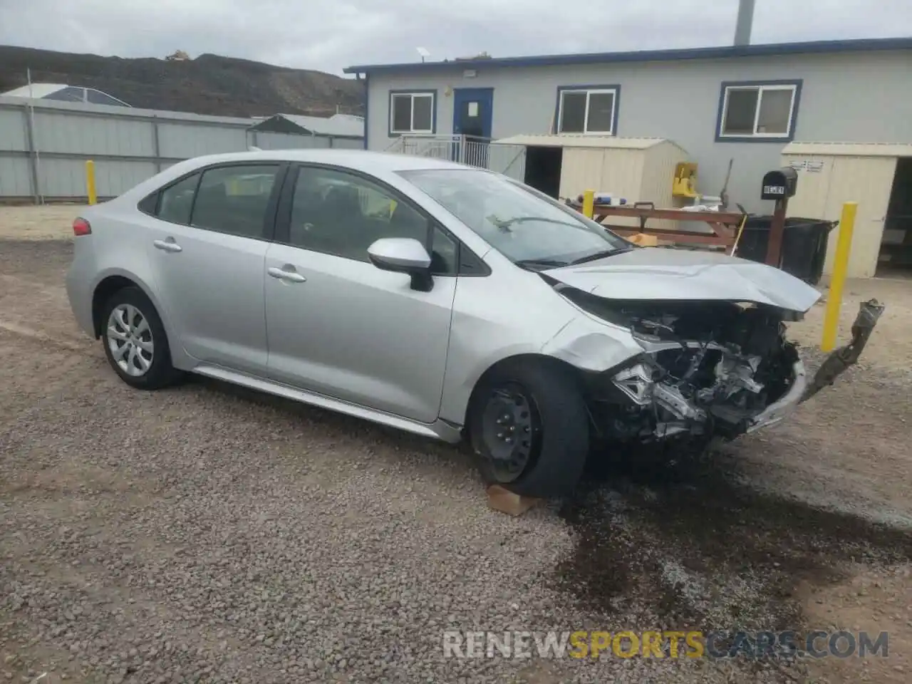 4 Photograph of a damaged car JTDB4MEE2PJ001762 TOYOTA COROLLA 2023