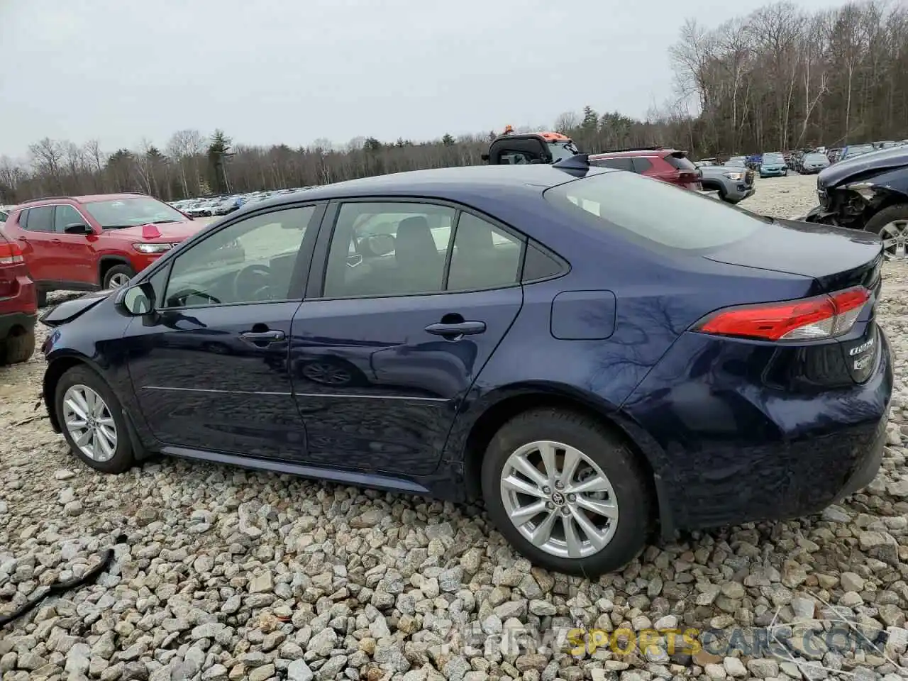 2 Photograph of a damaged car JTDB4MEE2PJ008615 TOYOTA COROLLA 2023