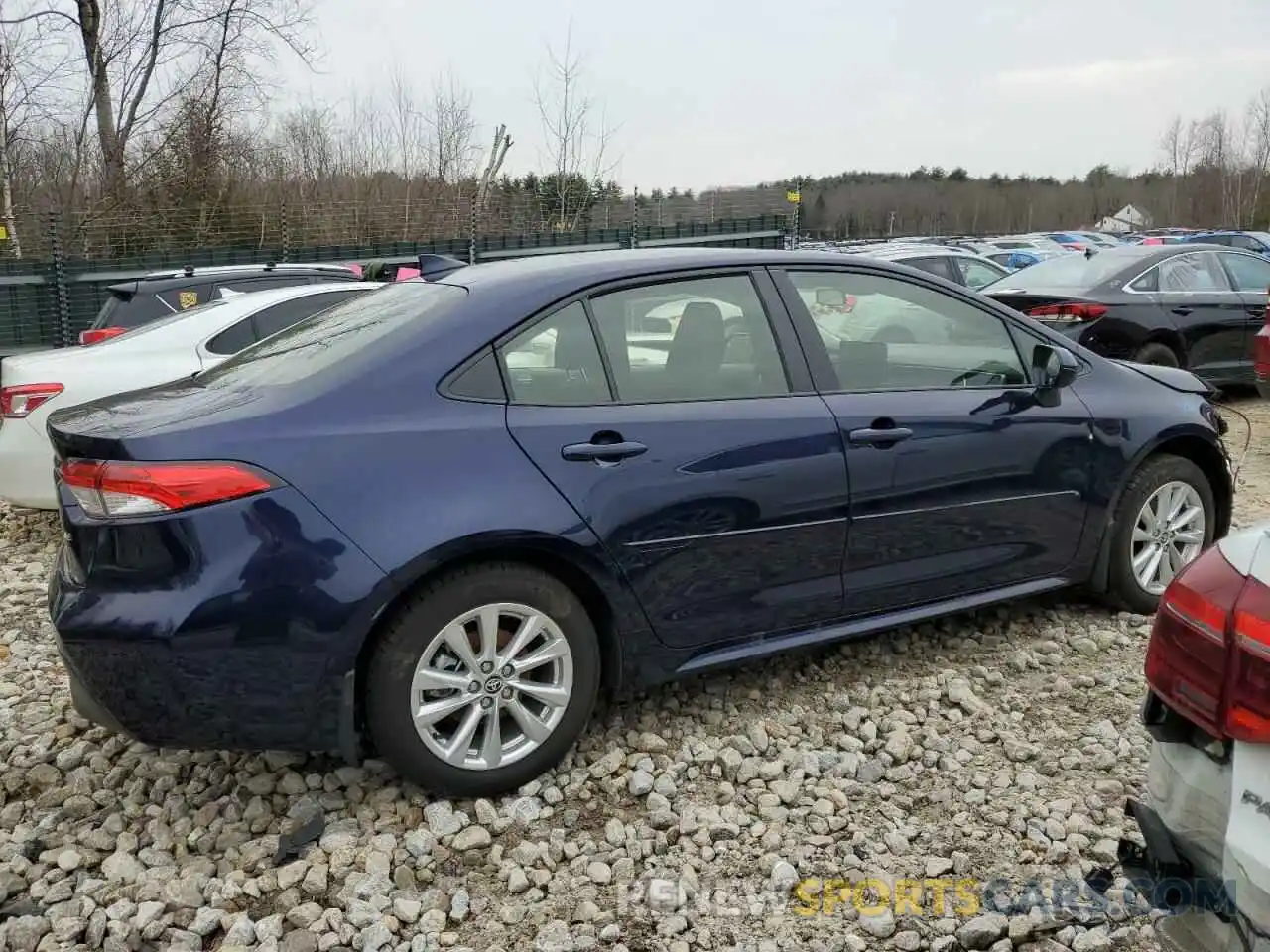 3 Photograph of a damaged car JTDB4MEE2PJ008615 TOYOTA COROLLA 2023