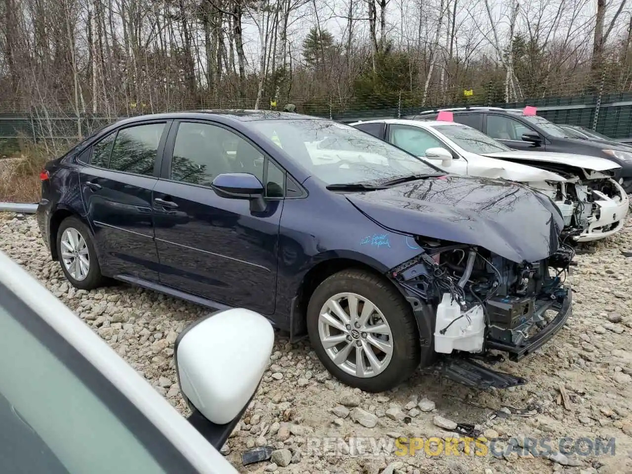 4 Photograph of a damaged car JTDB4MEE2PJ008615 TOYOTA COROLLA 2023