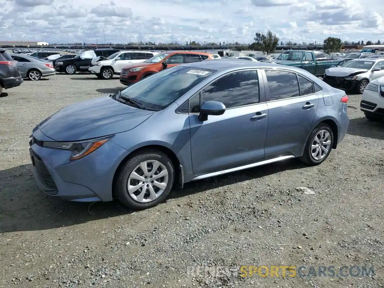 1 Photograph of a damaged car JTDB4MEE3P3004237 TOYOTA COROLLA 2023