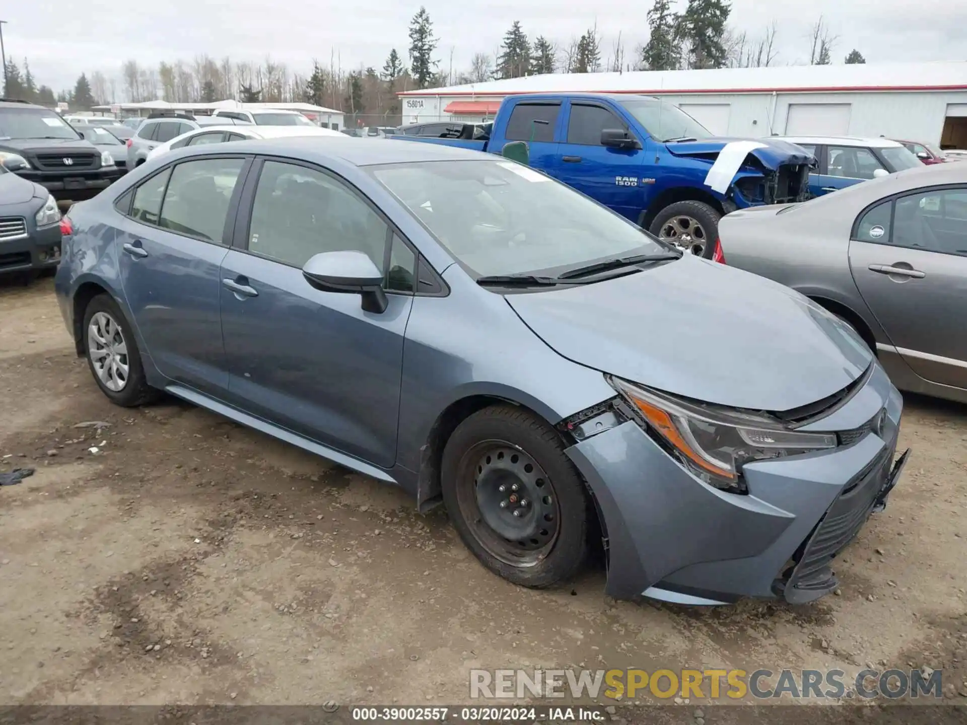 1 Photograph of a damaged car JTDB4MEE3P3011219 TOYOTA COROLLA 2023