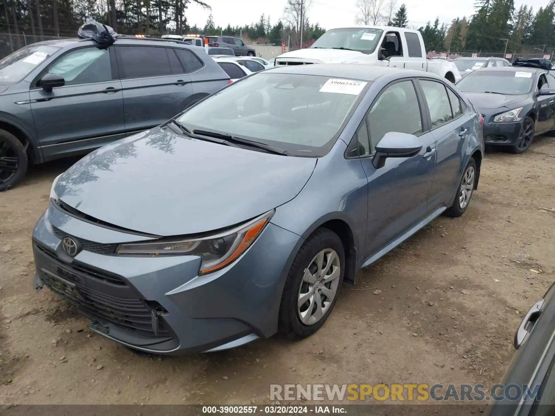 2 Photograph of a damaged car JTDB4MEE3P3011219 TOYOTA COROLLA 2023