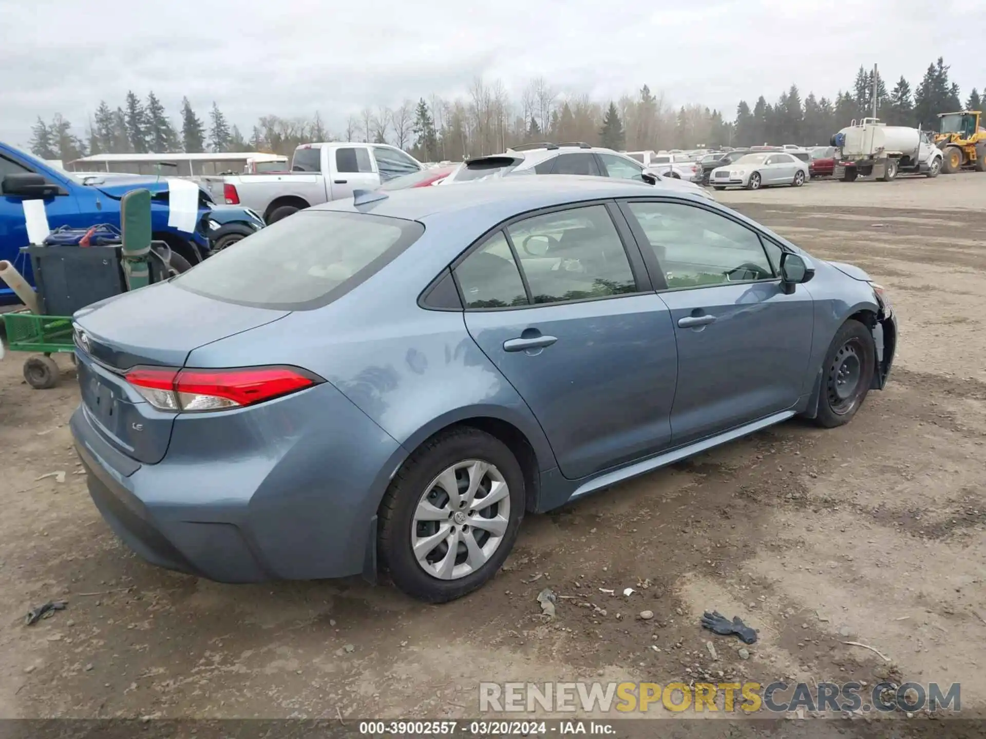 4 Photograph of a damaged car JTDB4MEE3P3011219 TOYOTA COROLLA 2023