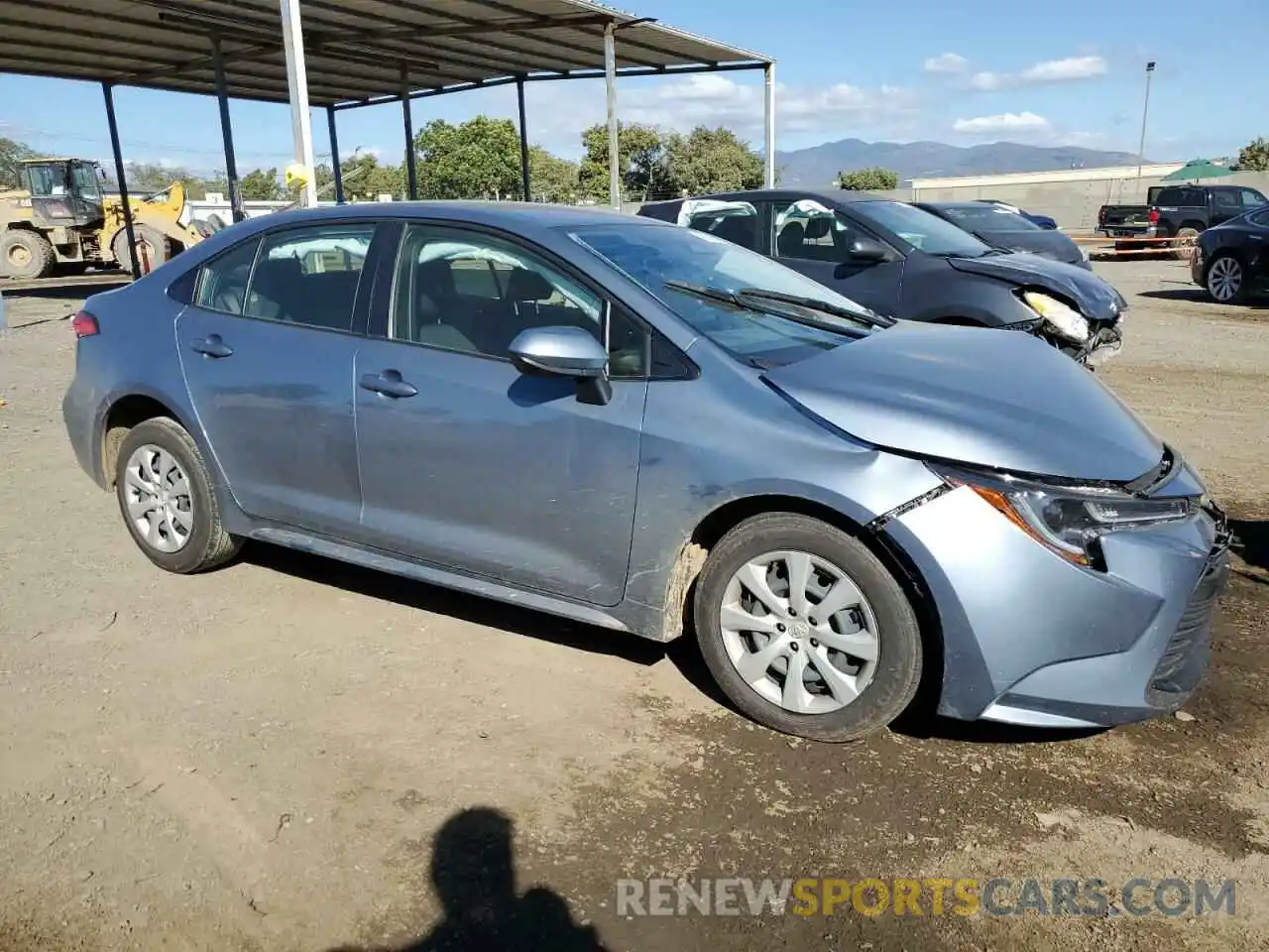 4 Photograph of a damaged car JTDB4MEE3PJ002838 TOYOTA COROLLA 2023