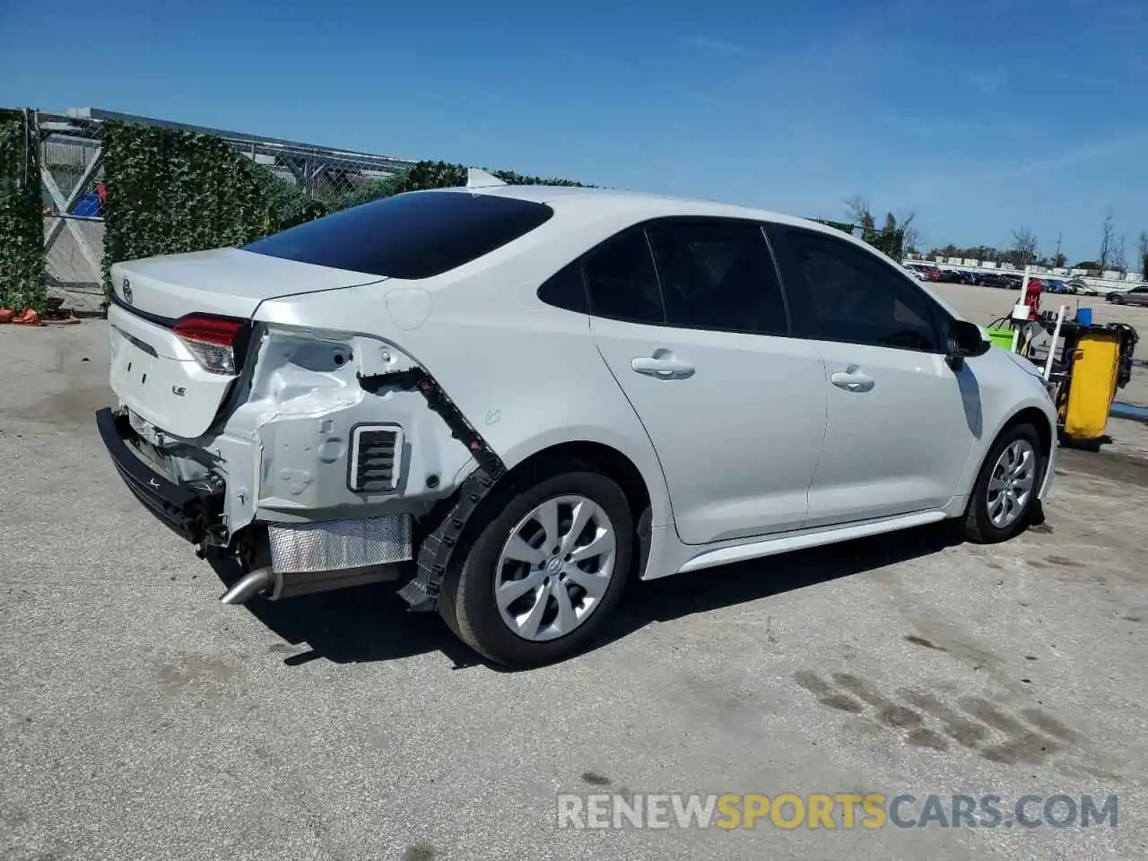 3 Photograph of a damaged car JTDB4MEE3PJ005920 TOYOTA COROLLA 2023