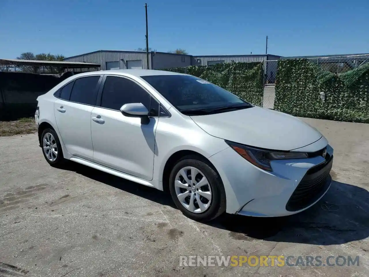 4 Photograph of a damaged car JTDB4MEE3PJ005920 TOYOTA COROLLA 2023