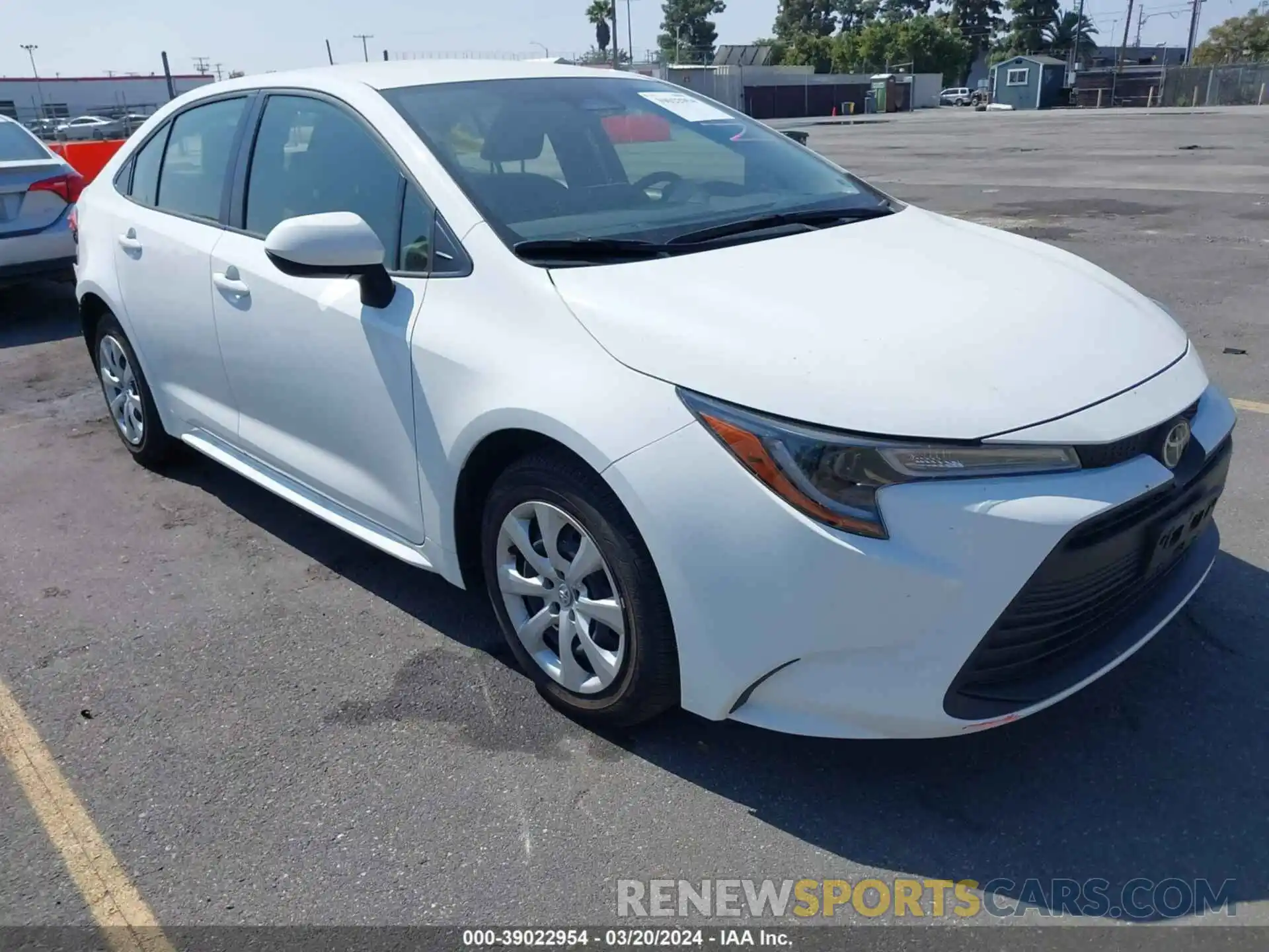 1 Photograph of a damaged car JTDB4MEE5P3006667 TOYOTA COROLLA 2023