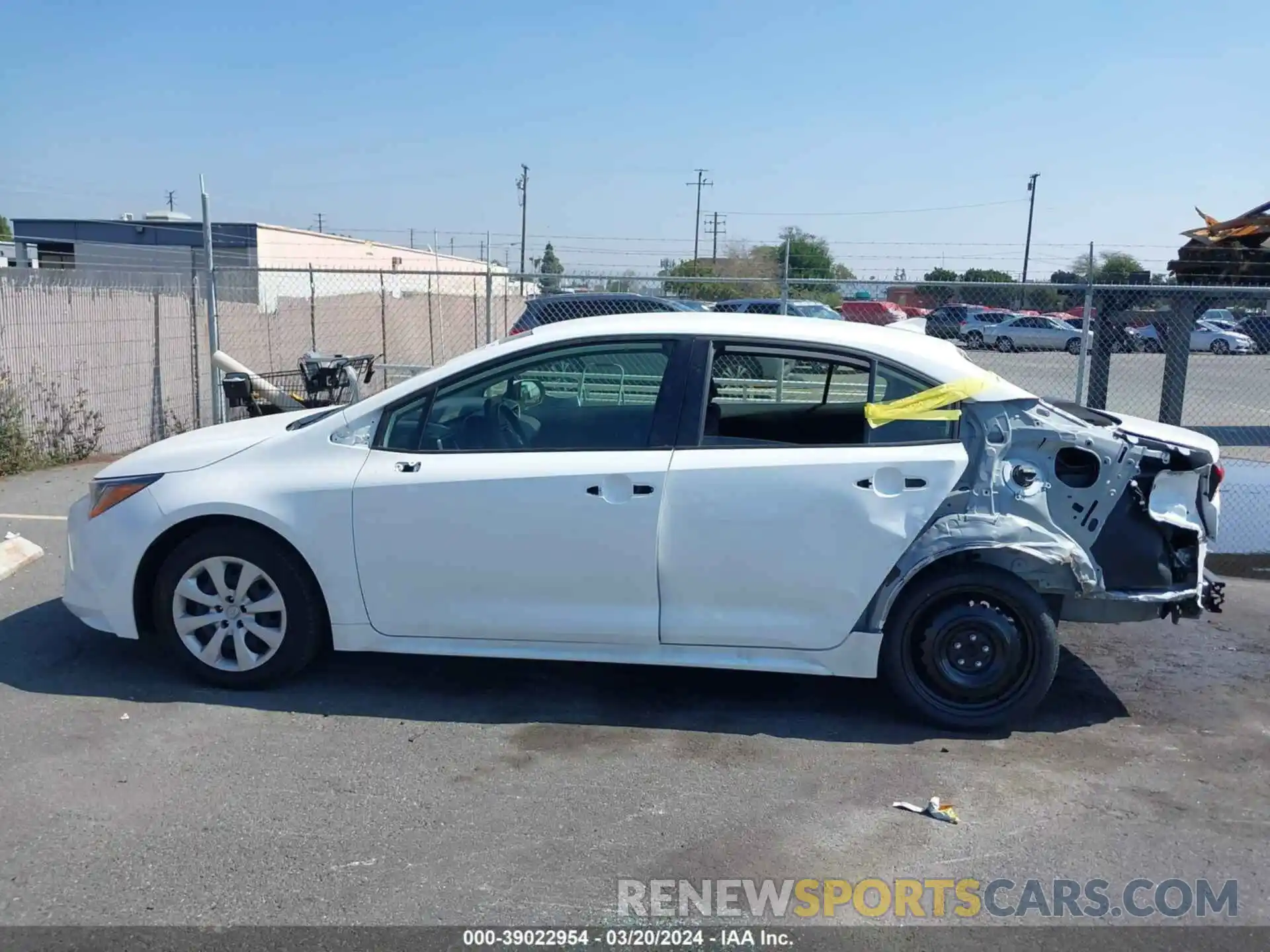 14 Photograph of a damaged car JTDB4MEE5P3006667 TOYOTA COROLLA 2023