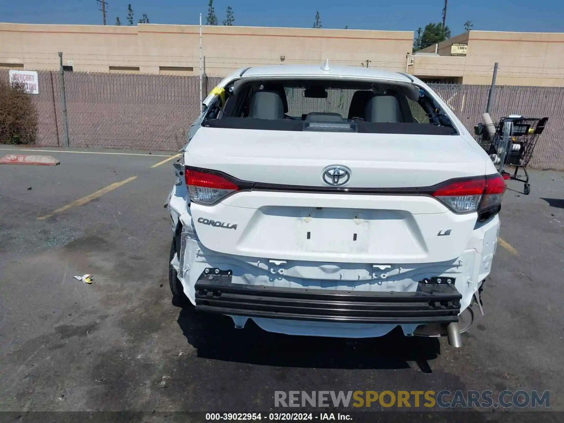 16 Photograph of a damaged car JTDB4MEE5P3006667 TOYOTA COROLLA 2023