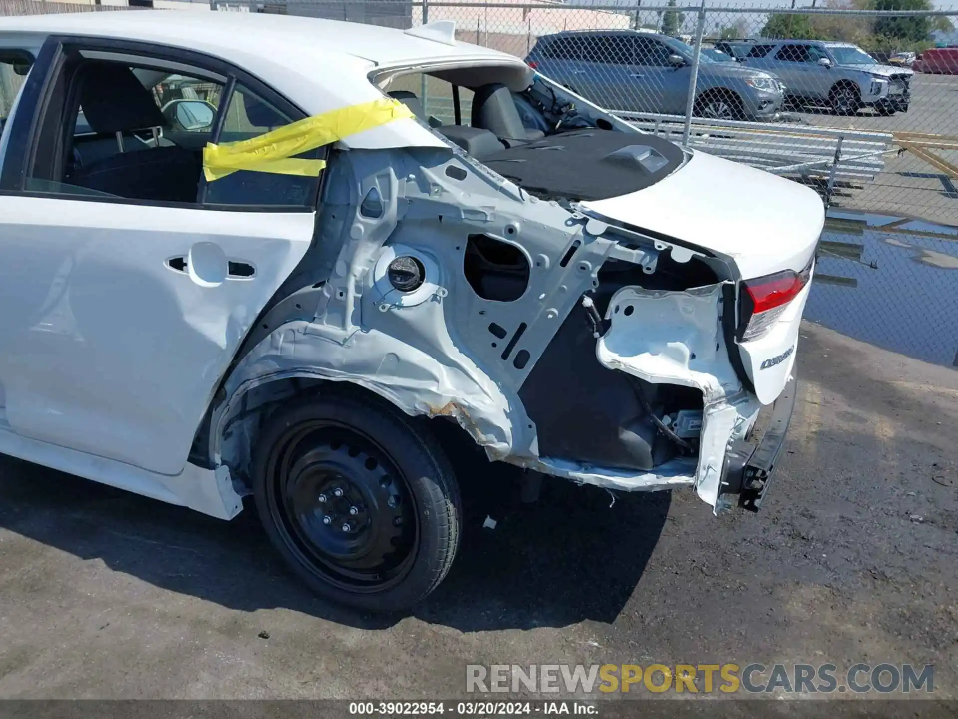 6 Photograph of a damaged car JTDB4MEE5P3006667 TOYOTA COROLLA 2023