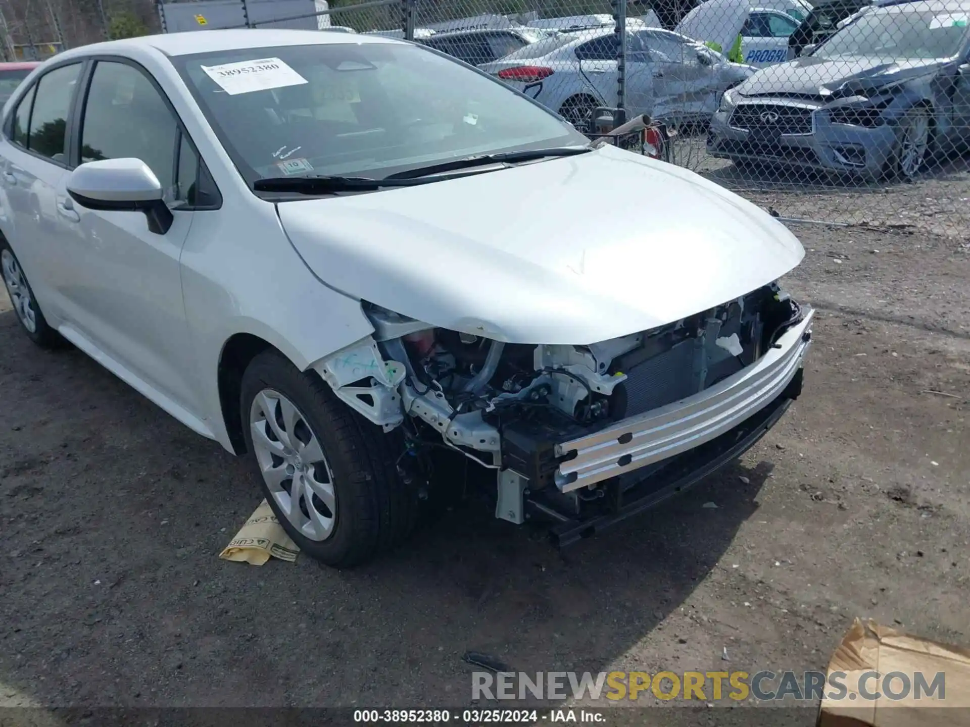 12 Photograph of a damaged car JTDB4MEE5PJ011430 TOYOTA COROLLA 2023