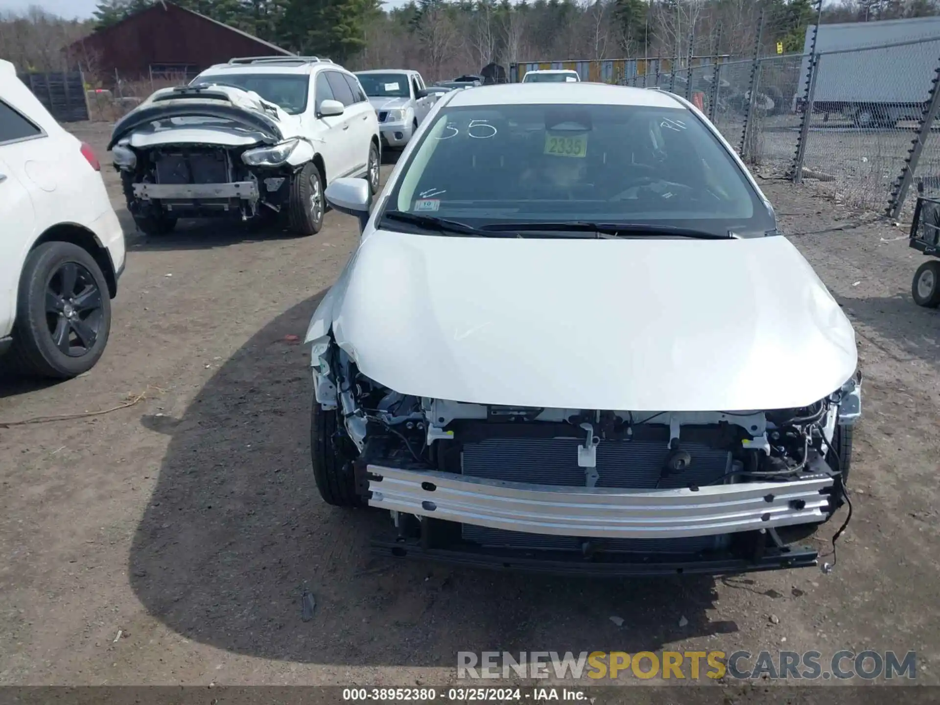 13 Photograph of a damaged car JTDB4MEE5PJ011430 TOYOTA COROLLA 2023