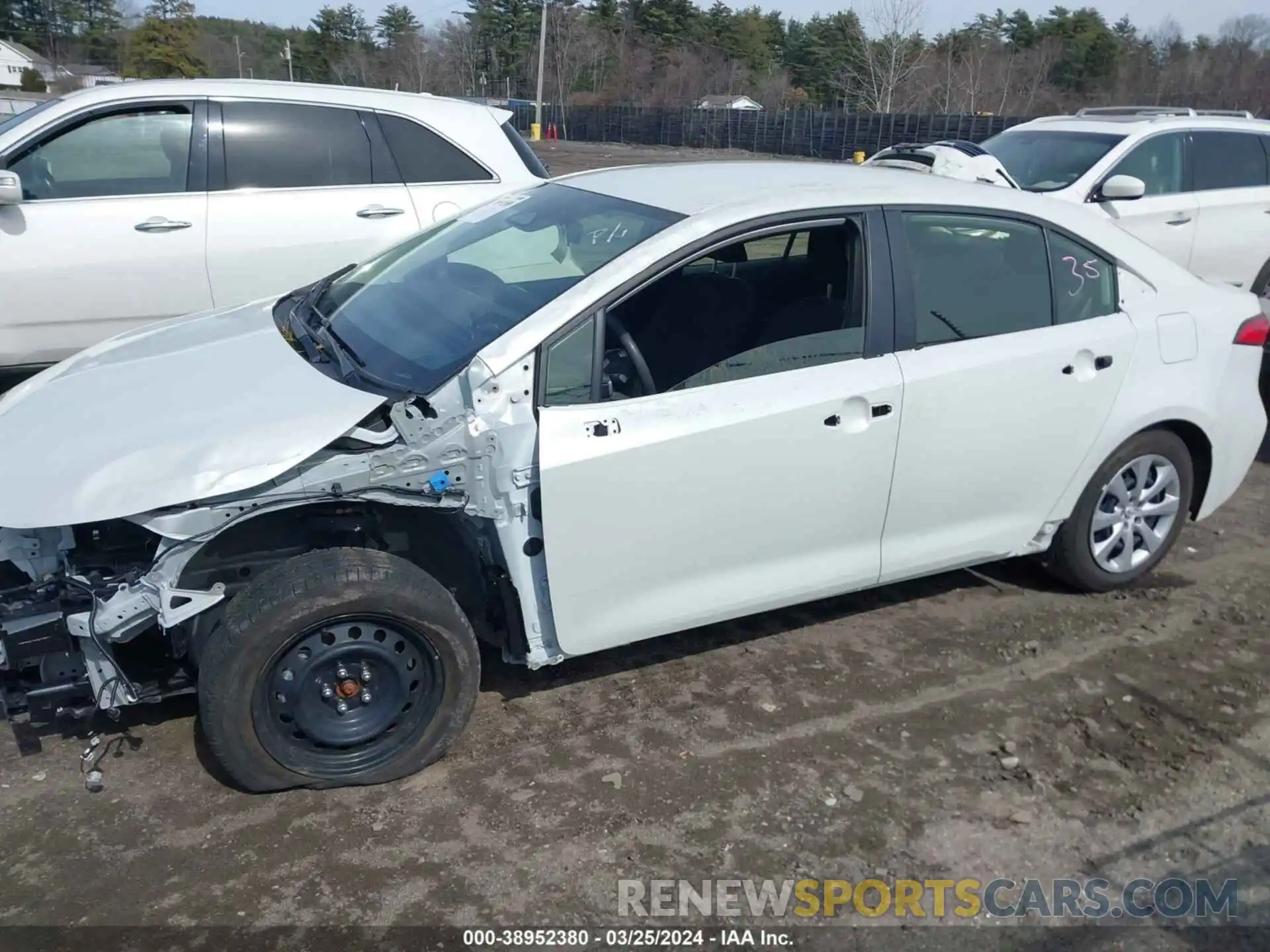 15 Photograph of a damaged car JTDB4MEE5PJ011430 TOYOTA COROLLA 2023