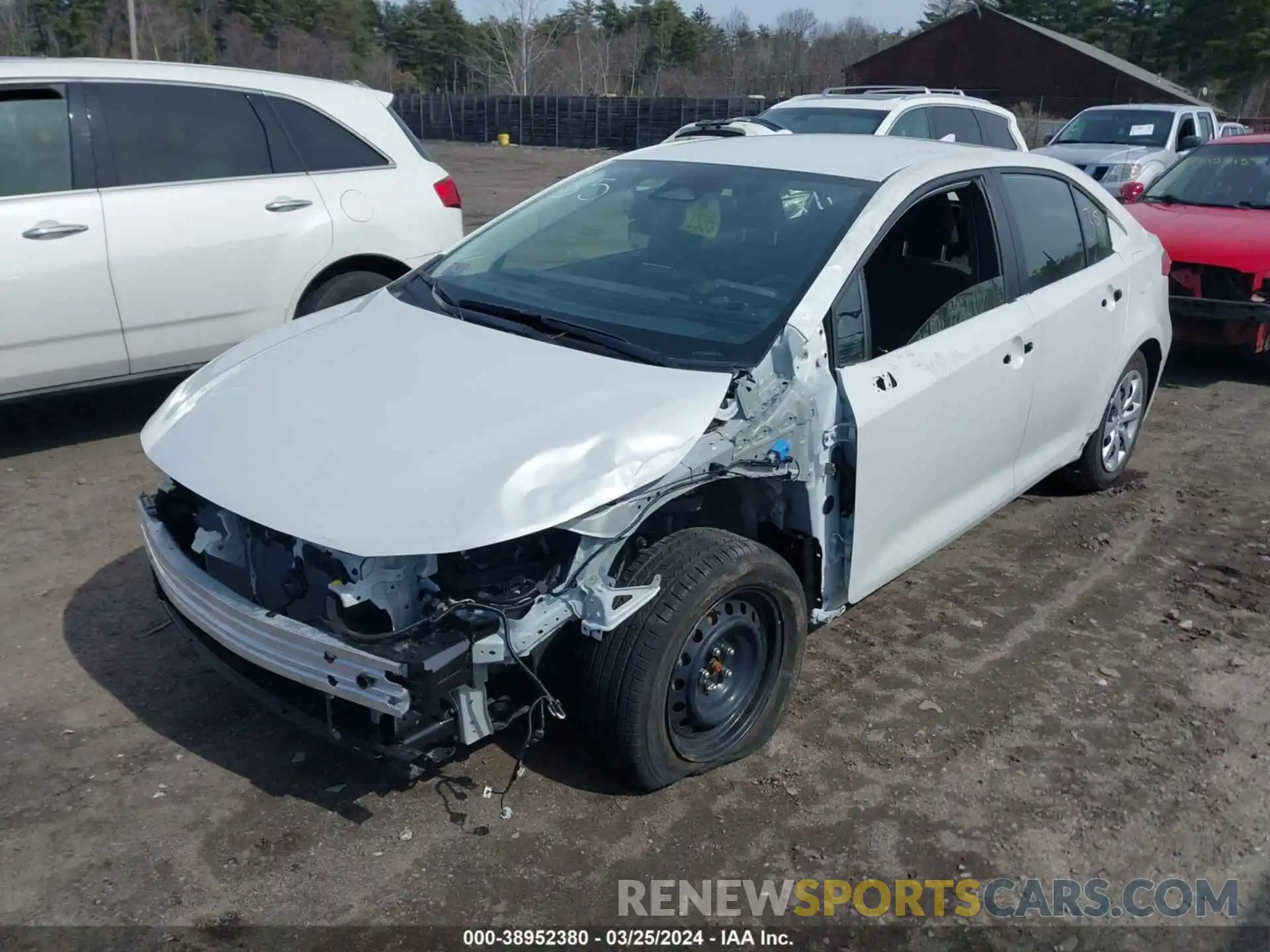 2 Photograph of a damaged car JTDB4MEE5PJ011430 TOYOTA COROLLA 2023