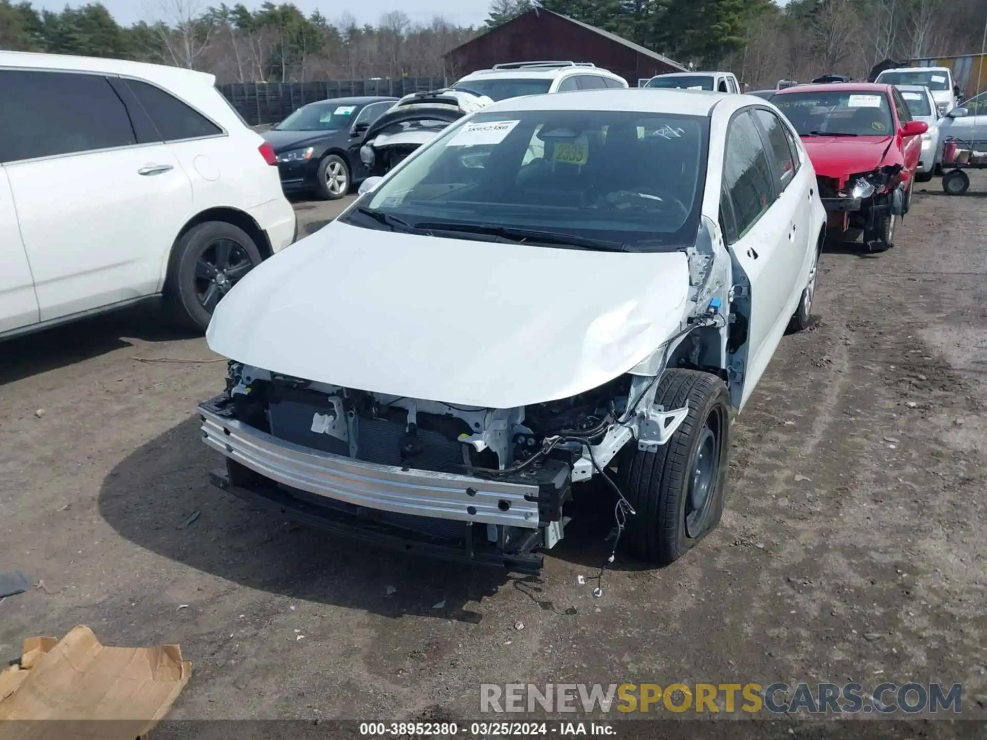 6 Photograph of a damaged car JTDB4MEE5PJ011430 TOYOTA COROLLA 2023