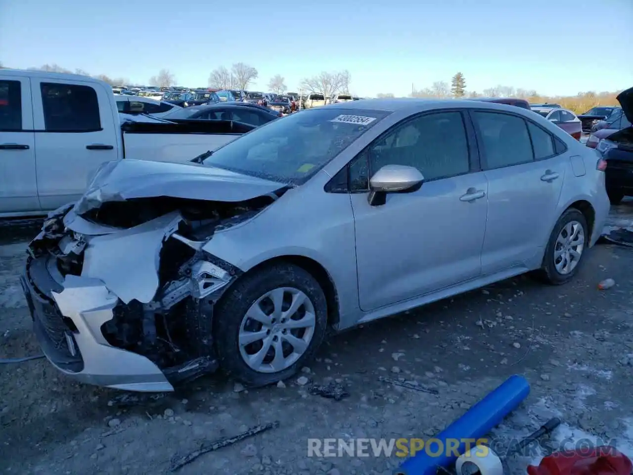 1 Photograph of a damaged car JTDB4MEE8P3010664 TOYOTA COROLLA 2023