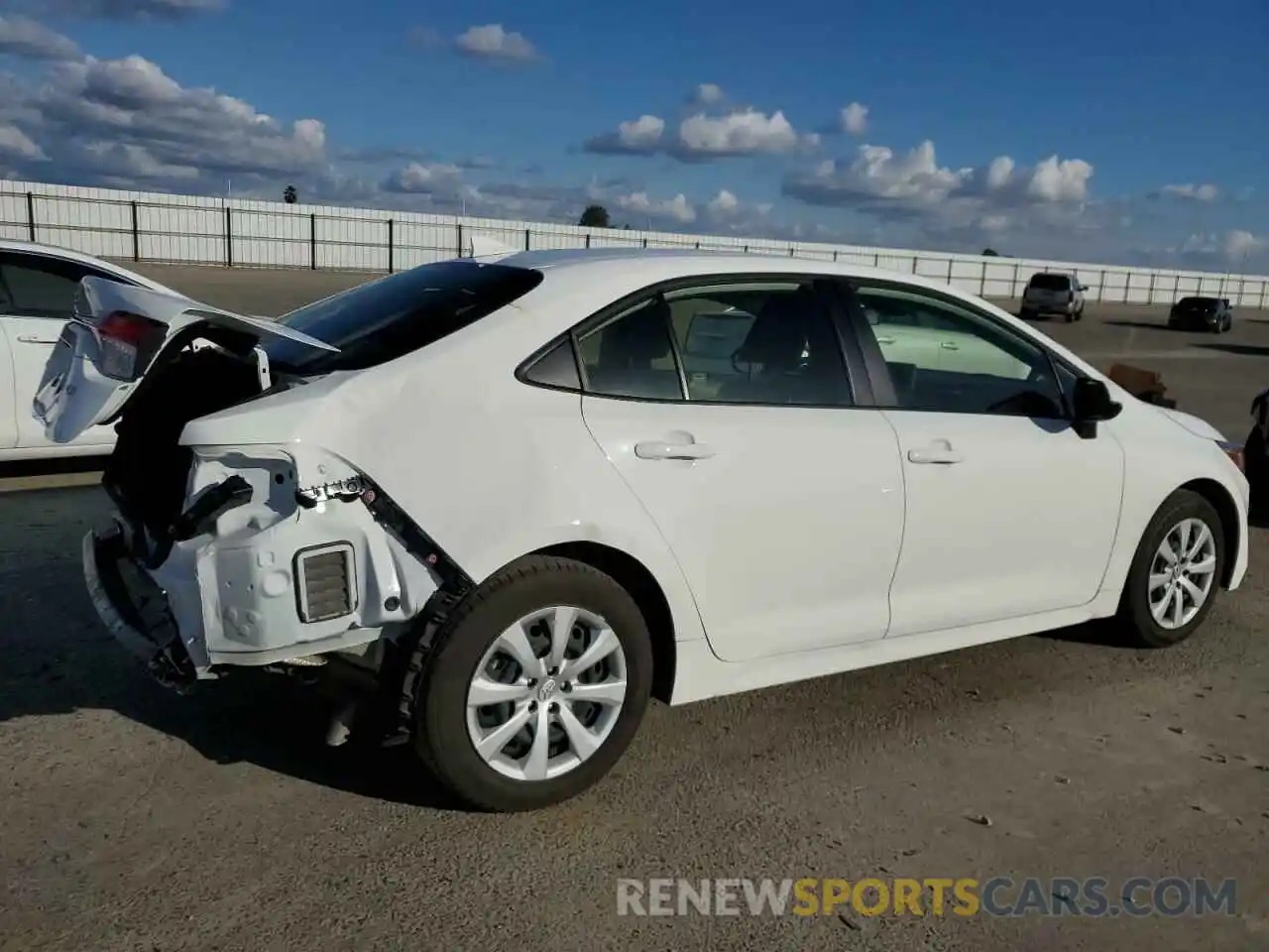 3 Photograph of a damaged car JTDB4MEE8PJ011308 TOYOTA COROLLA 2023