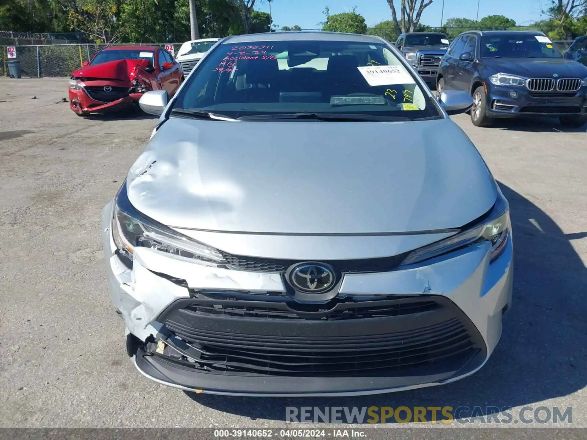 12 Photograph of a damaged car JTDB4MEEXP3003747 TOYOTA COROLLA 2023