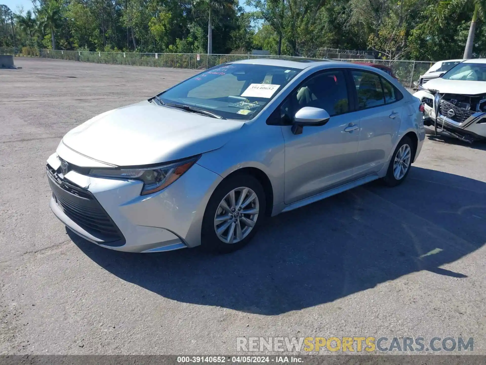 2 Photograph of a damaged car JTDB4MEEXP3003747 TOYOTA COROLLA 2023