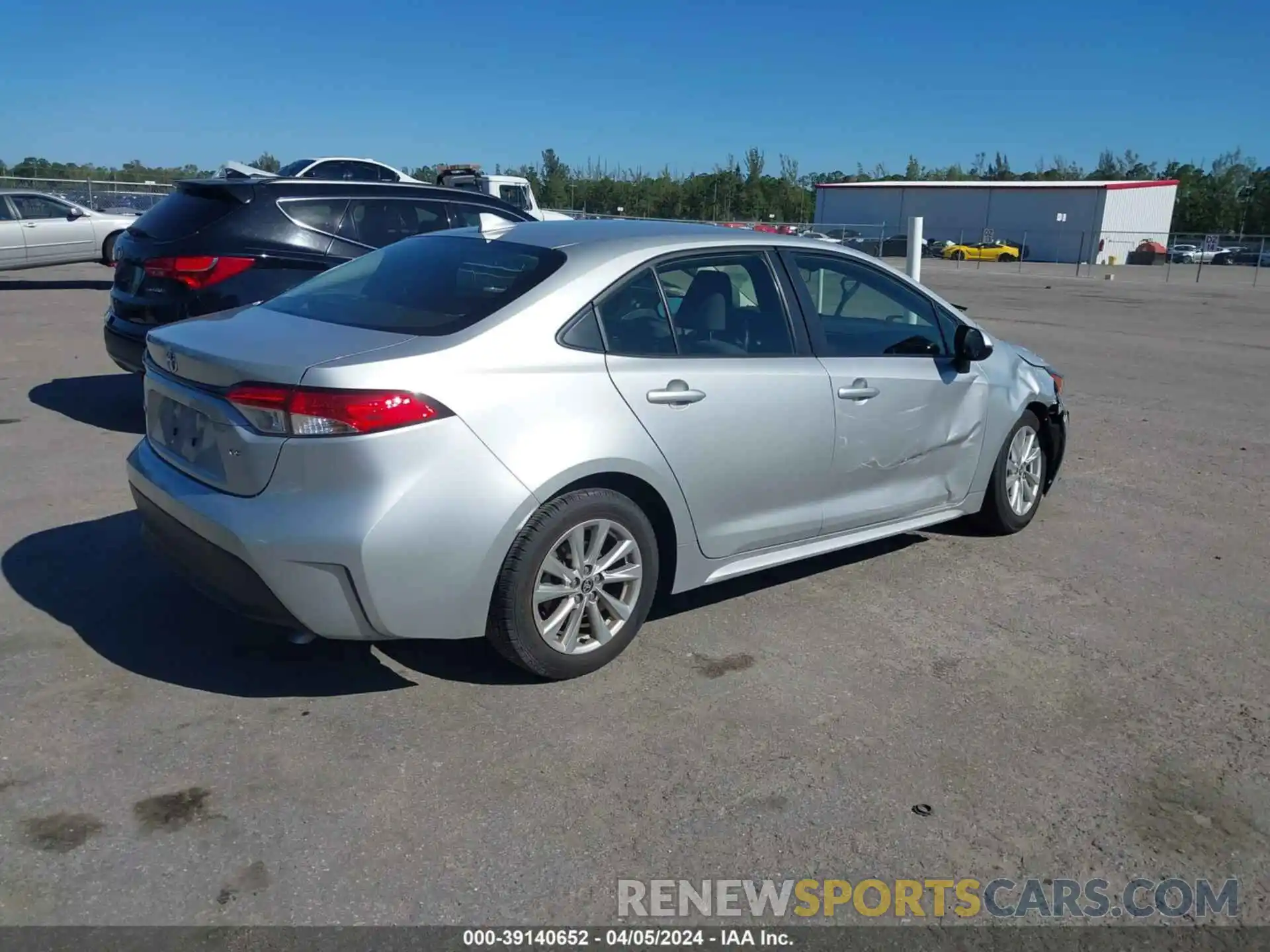 4 Photograph of a damaged car JTDB4MEEXP3003747 TOYOTA COROLLA 2023