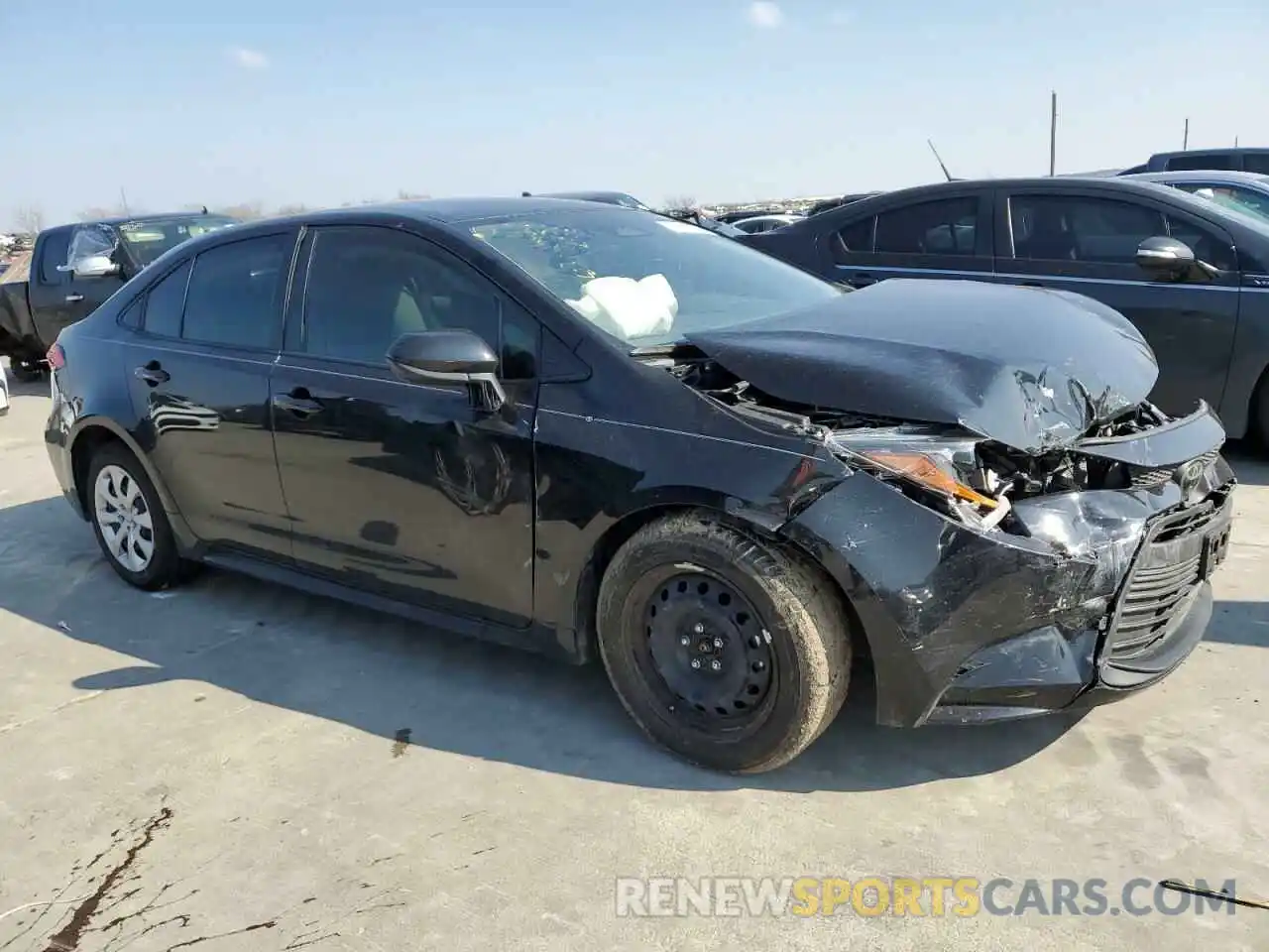 4 Photograph of a damaged car JTDB4MEEXPJ006062 TOYOTA COROLLA 2023