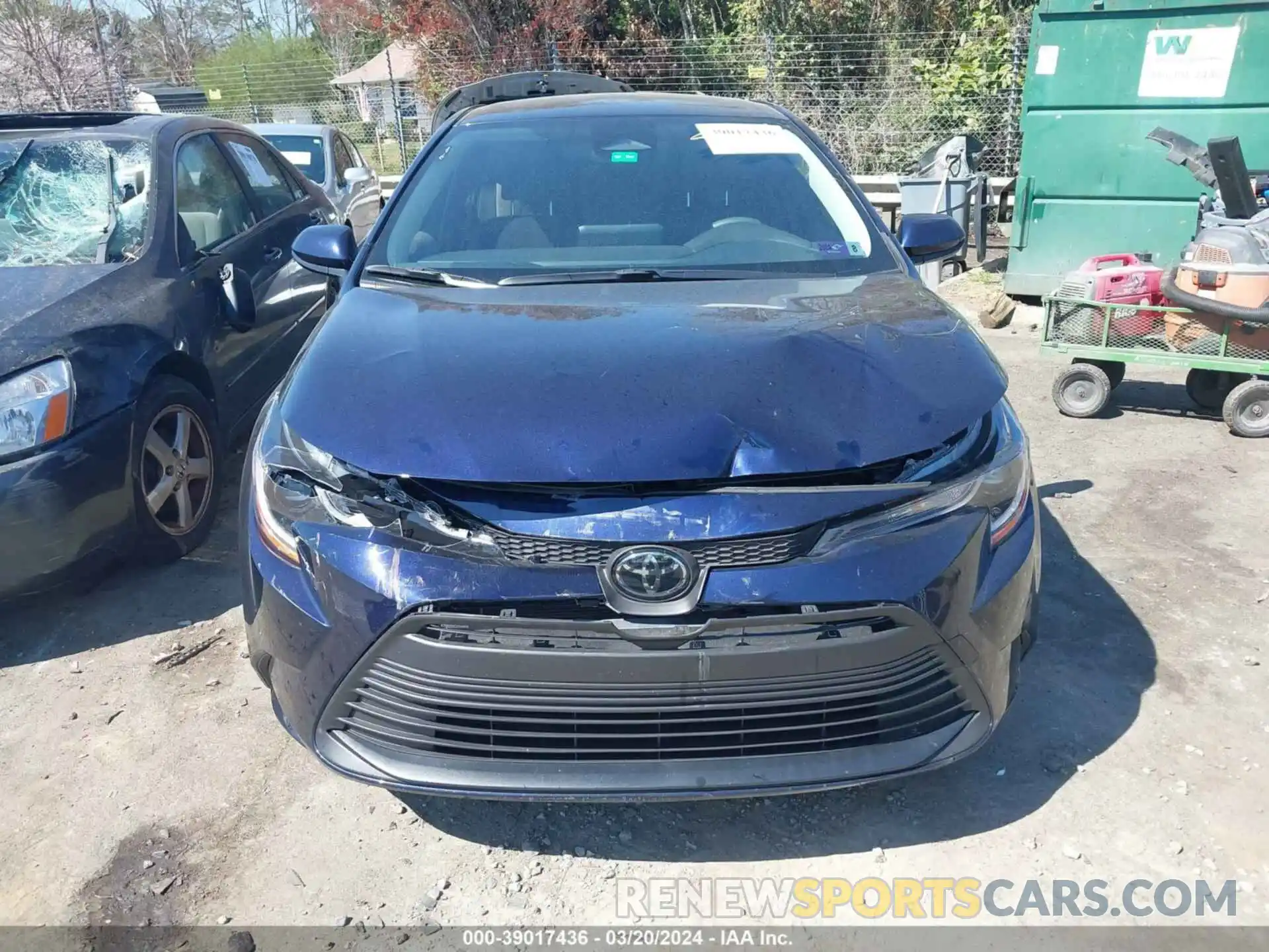 11 Photograph of a damaged car JTDB4MEEXPJ008927 TOYOTA COROLLA 2023