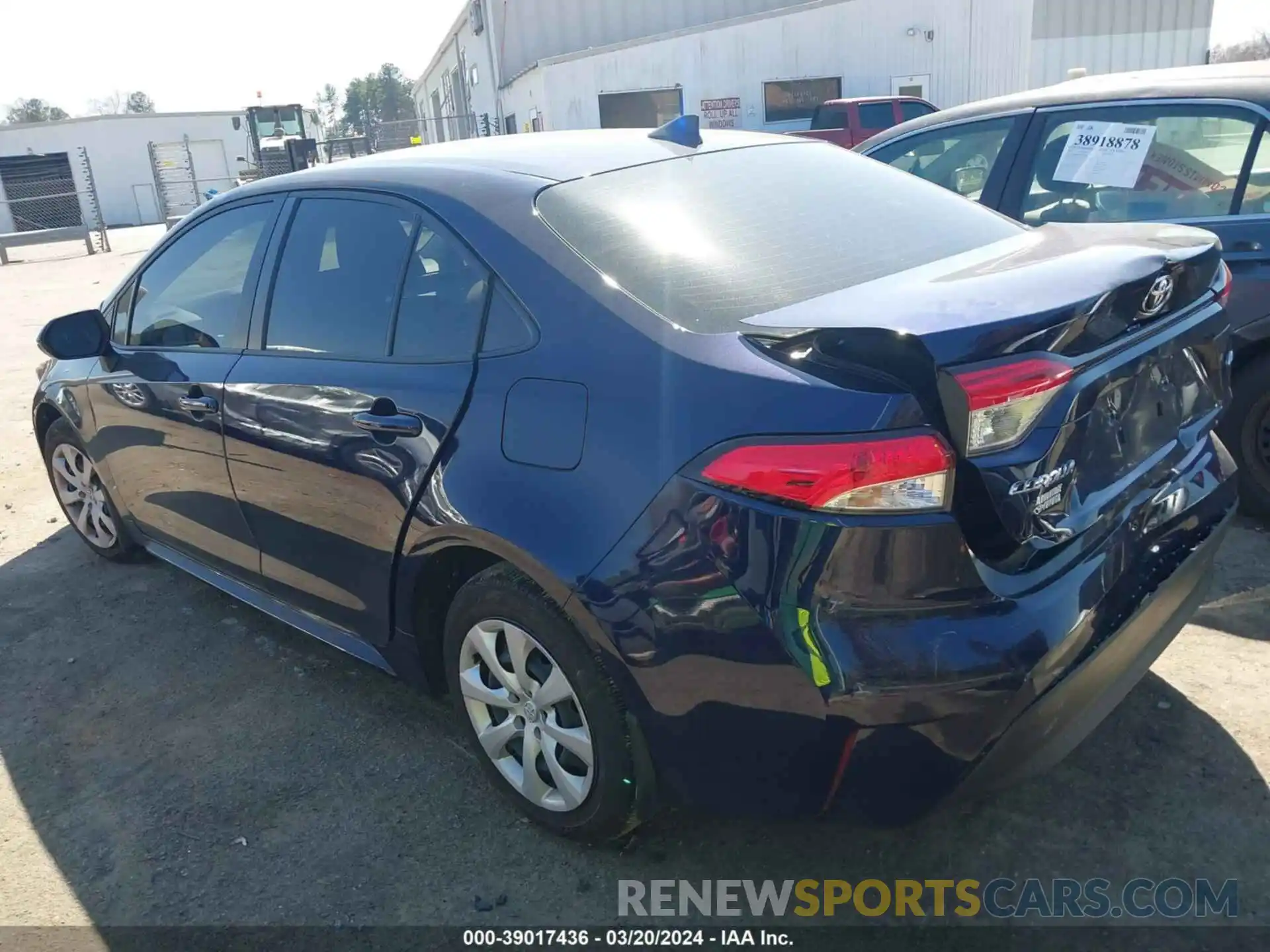 3 Photograph of a damaged car JTDB4MEEXPJ008927 TOYOTA COROLLA 2023