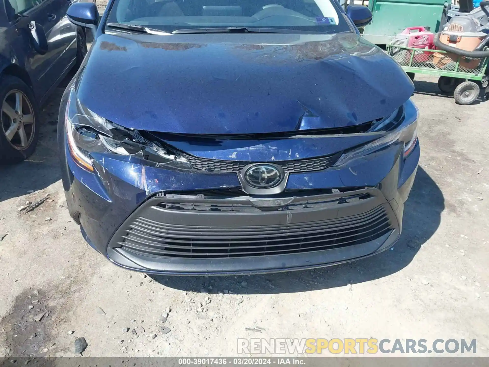 6 Photograph of a damaged car JTDB4MEEXPJ008927 TOYOTA COROLLA 2023