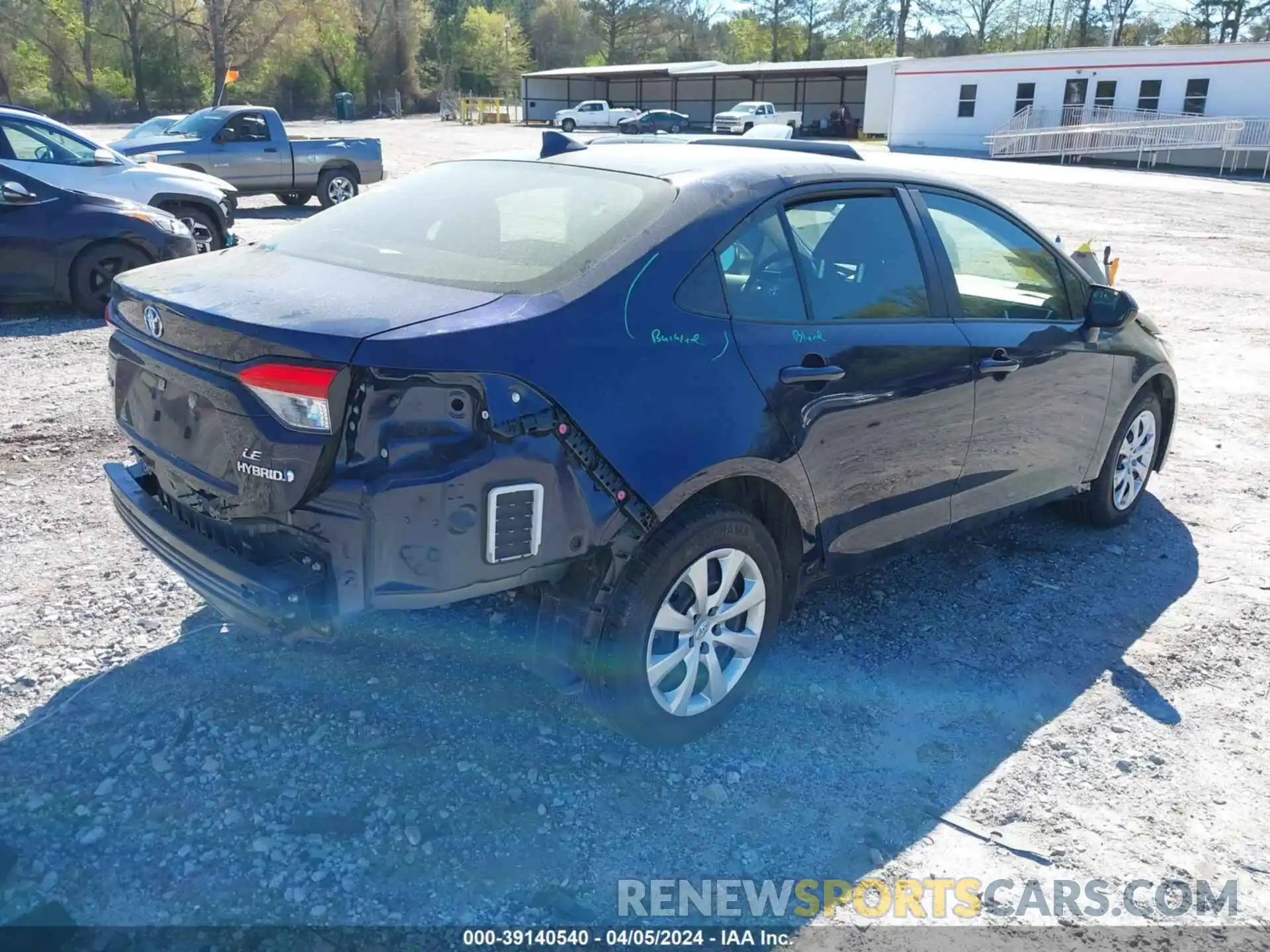 4 Photograph of a damaged car JTDBCMFE0PJ002734 TOYOTA COROLLA 2023