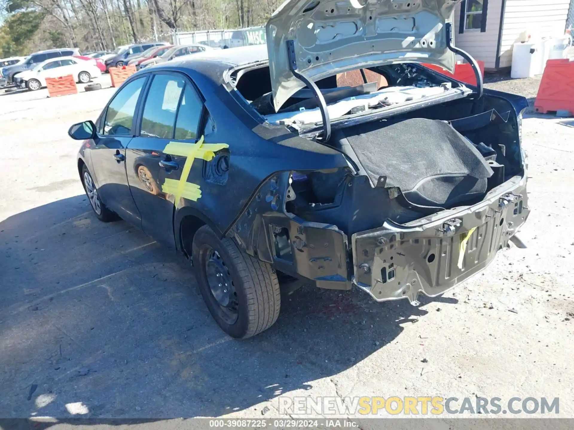 3 Photograph of a damaged car JTDBCMFE0PJ002832 TOYOTA COROLLA 2023