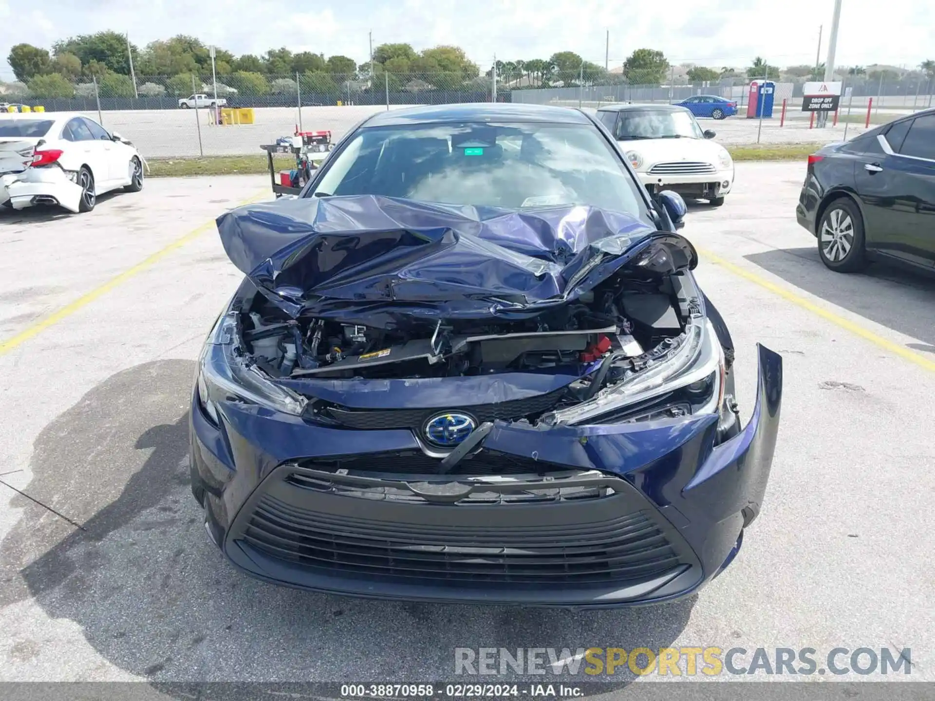 11 Photograph of a damaged car JTDBCMFE0PJ010705 TOYOTA COROLLA 2023