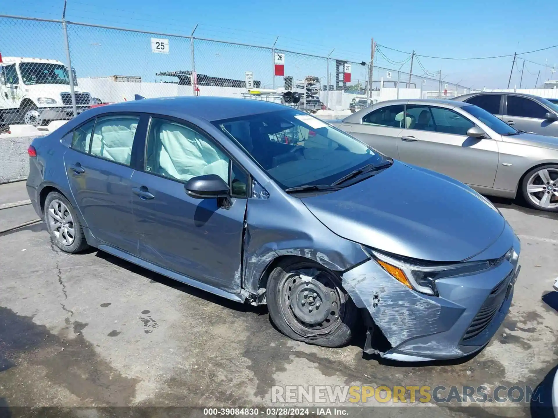 1 Photograph of a damaged car JTDBCMFE2PJ002976 TOYOTA COROLLA 2023