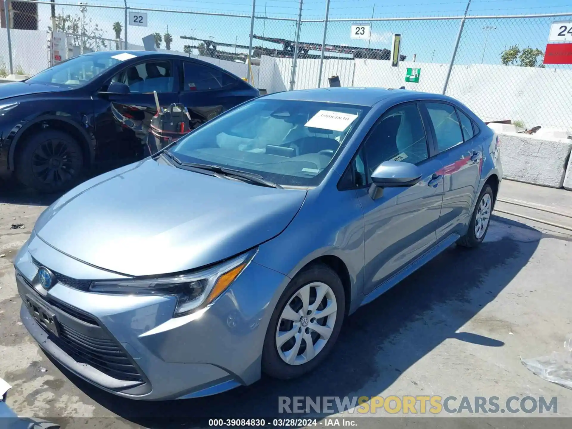 2 Photograph of a damaged car JTDBCMFE2PJ002976 TOYOTA COROLLA 2023