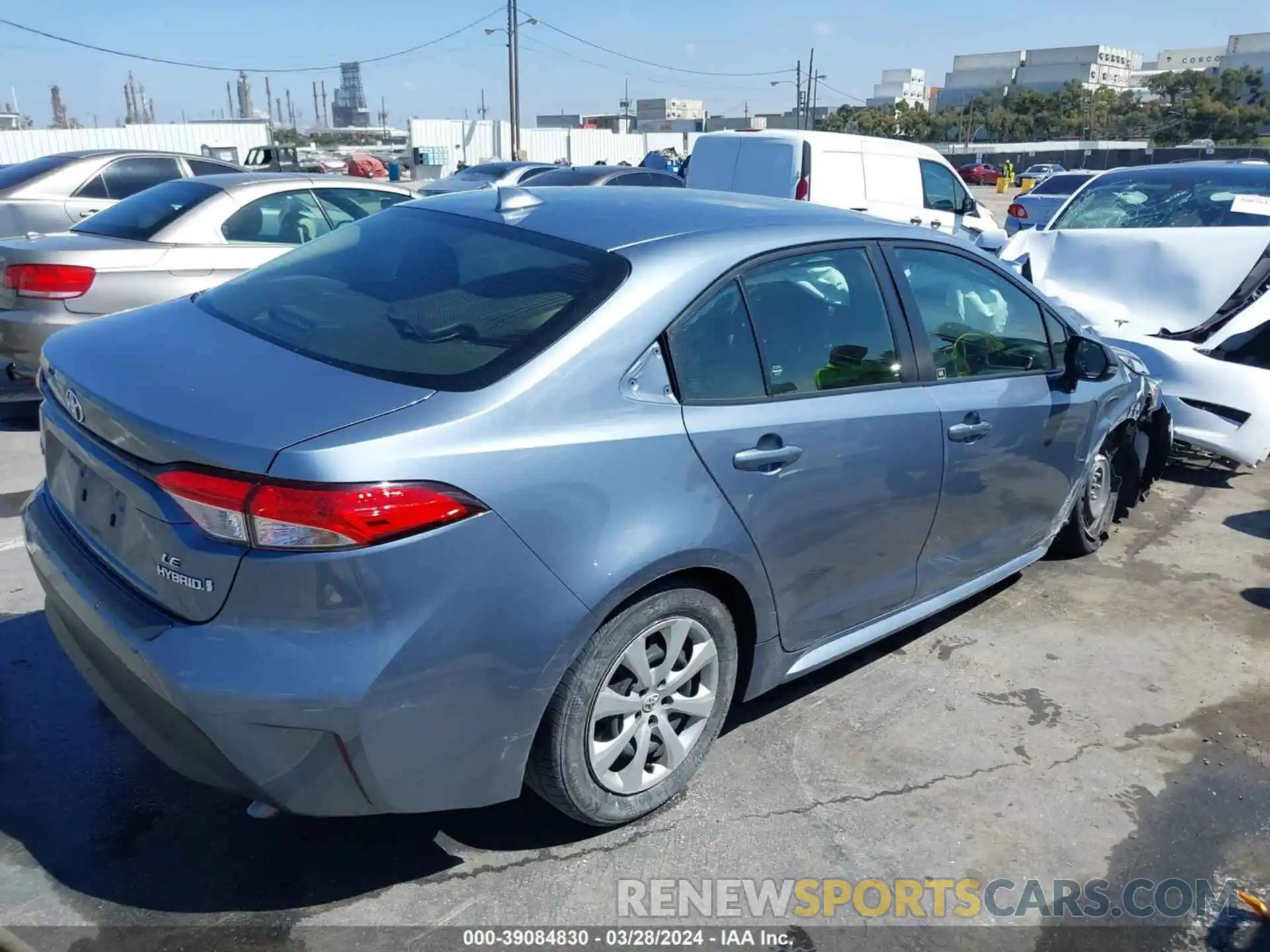 4 Photograph of a damaged car JTDBCMFE2PJ002976 TOYOTA COROLLA 2023