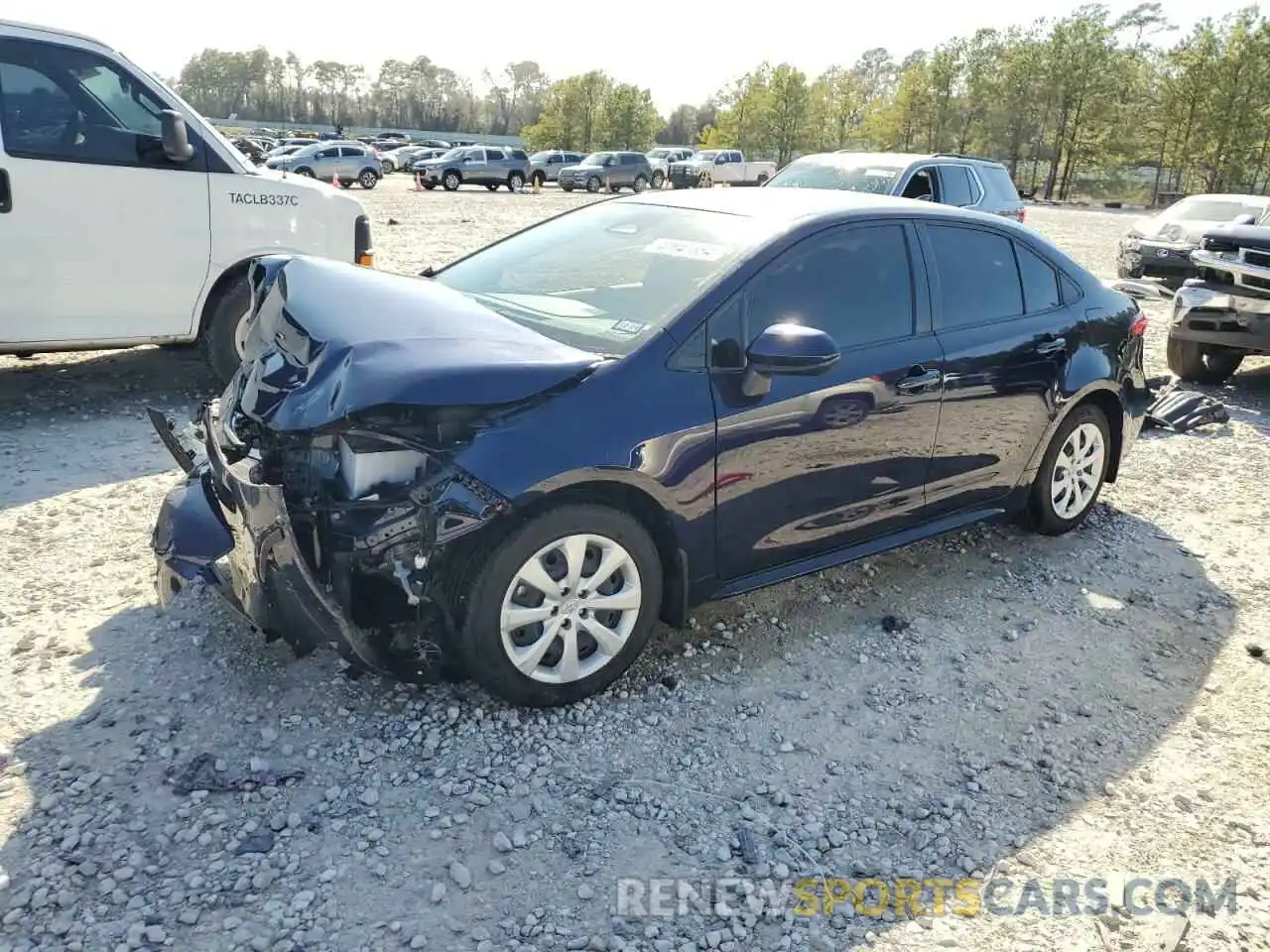 1 Photograph of a damaged car JTDBCMFE3PJ001772 TOYOTA COROLLA 2023