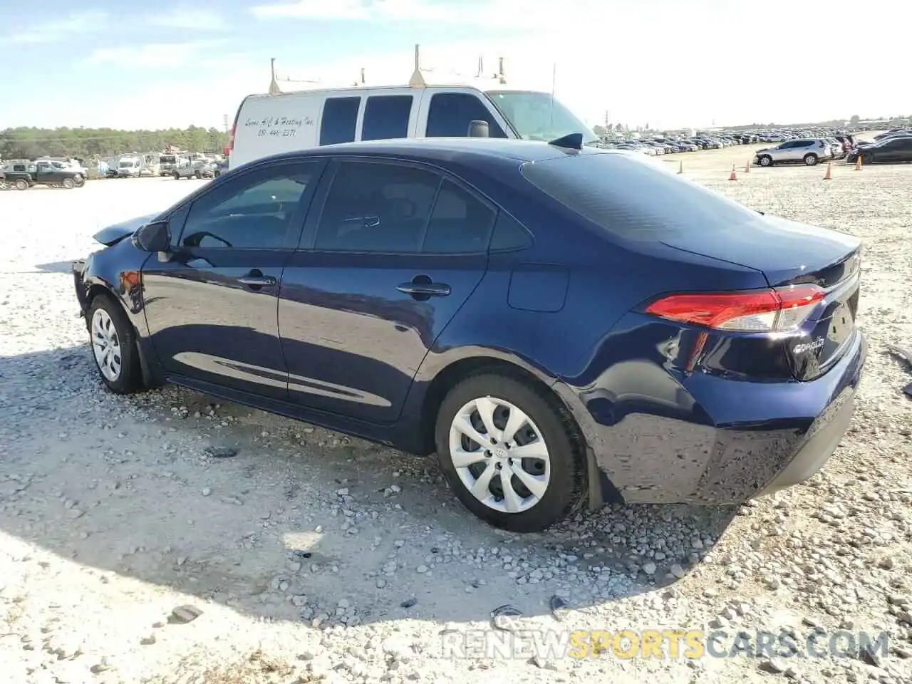 2 Photograph of a damaged car JTDBCMFE3PJ001772 TOYOTA COROLLA 2023