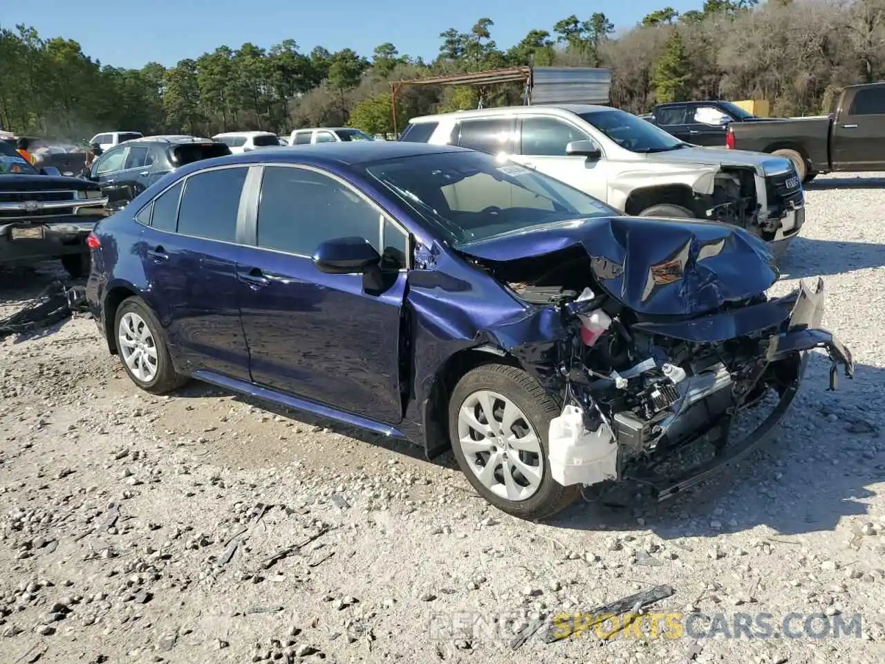 4 Photograph of a damaged car JTDBCMFE3PJ001772 TOYOTA COROLLA 2023