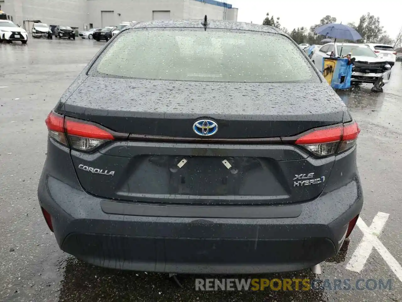 6 Photograph of a damaged car JTDBCMFE4P3009948 TOYOTA COROLLA 2023