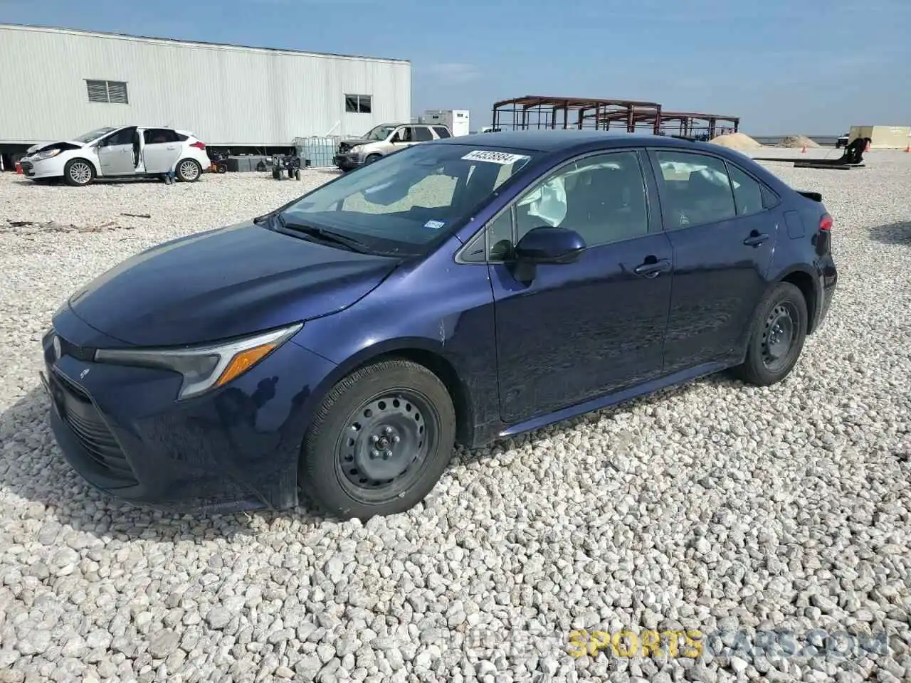 1 Photograph of a damaged car JTDBCMFE4PJ009668 TOYOTA COROLLA 2023